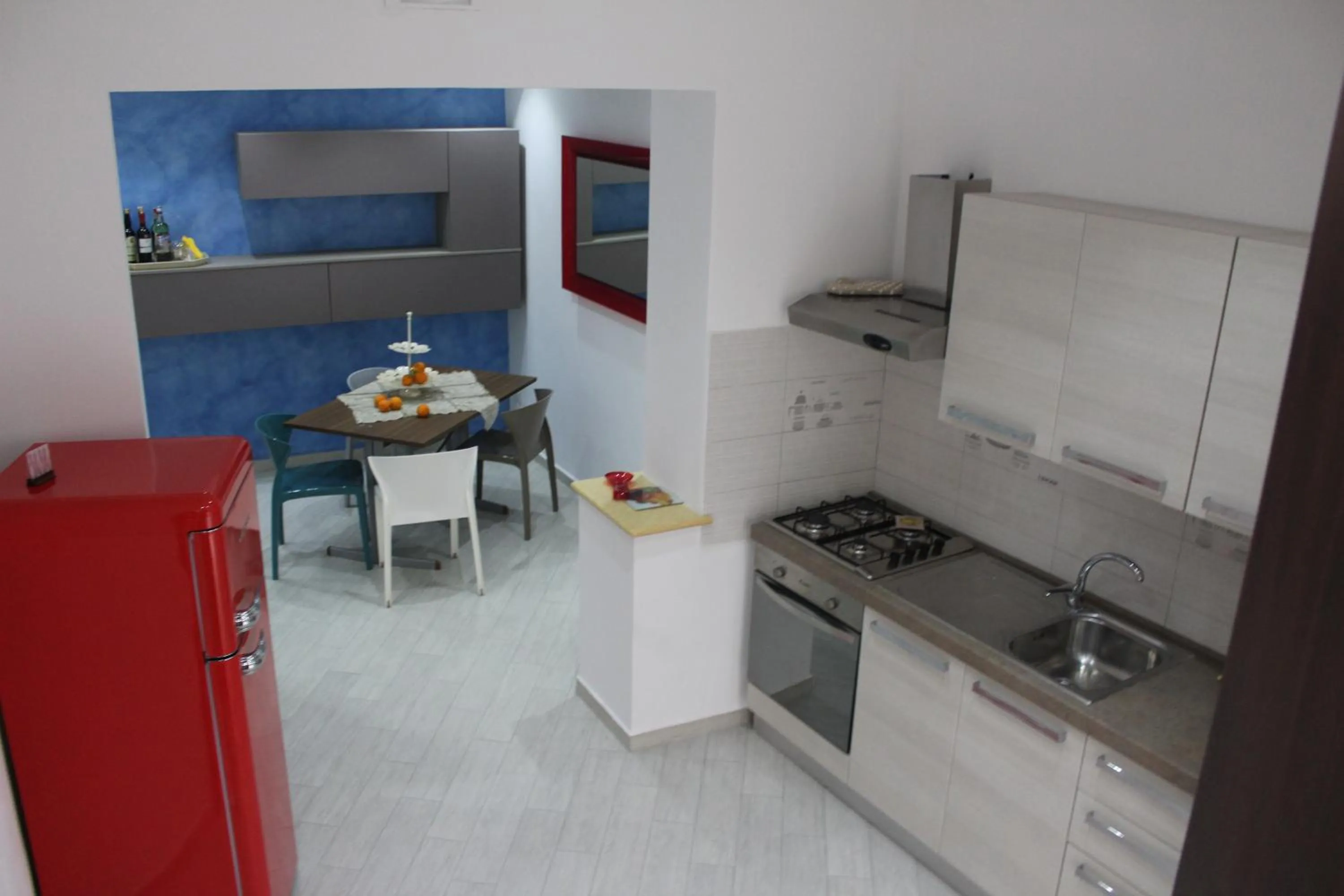 Kitchen or kitchenette in B&B Xenia