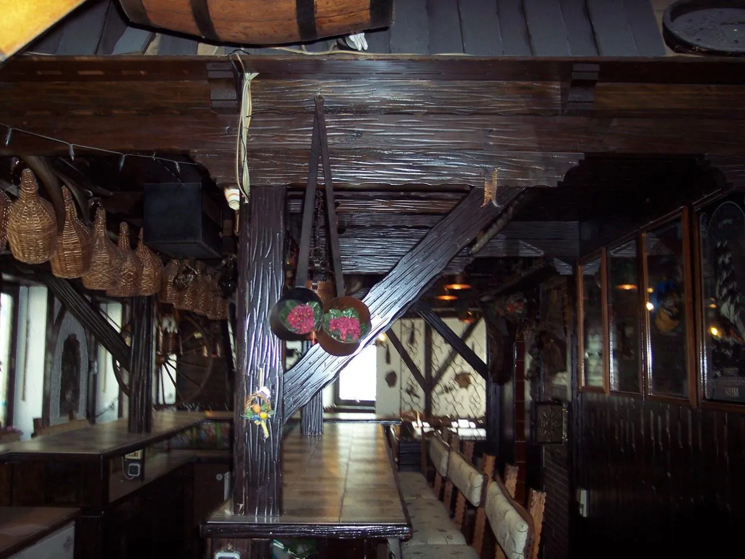 Decorative detail in Hotel Tenne