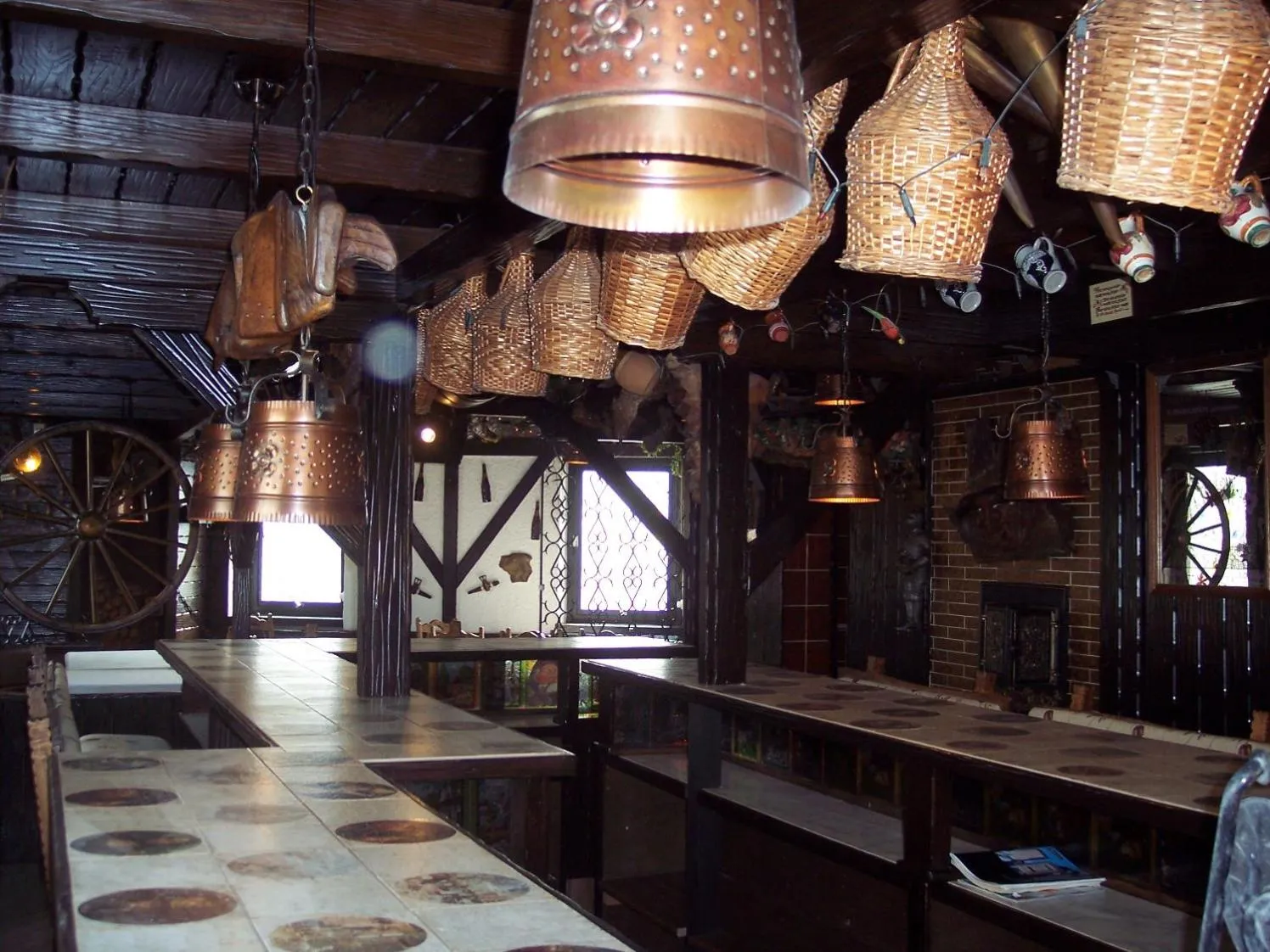 Decorative detail in Hotel Tenne