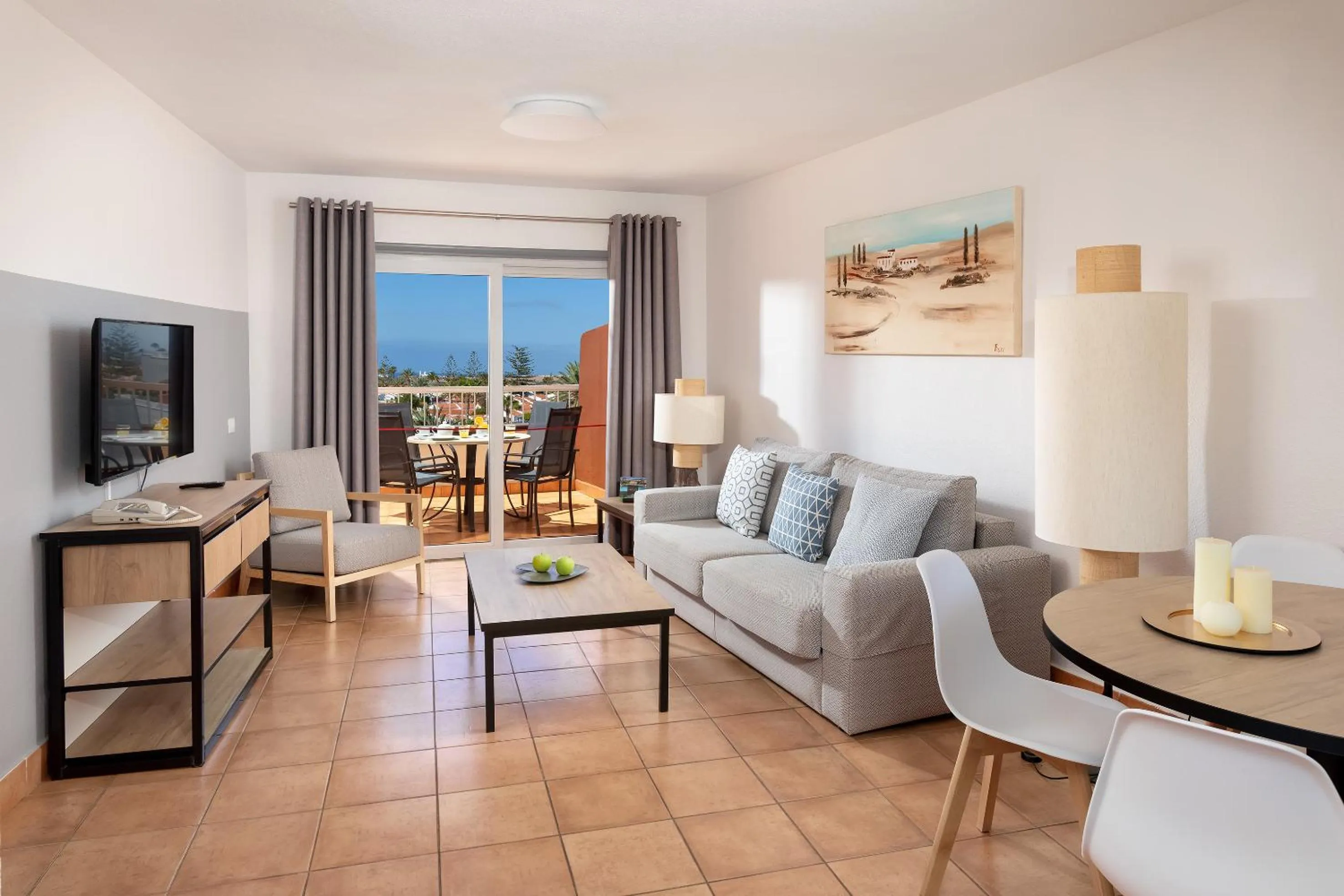 Living room in Sol Barbacan