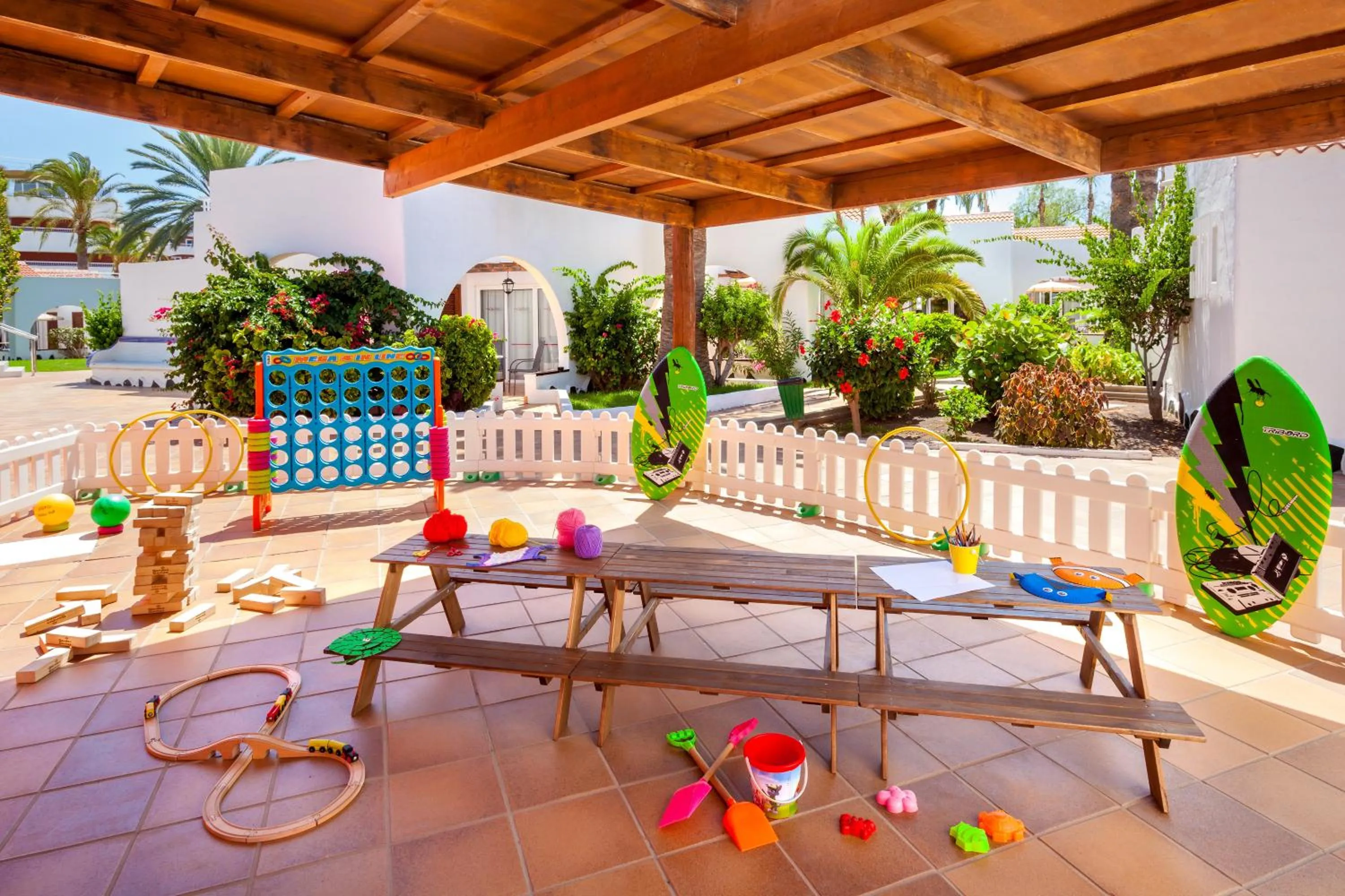Children play ground in Sol Barbacan