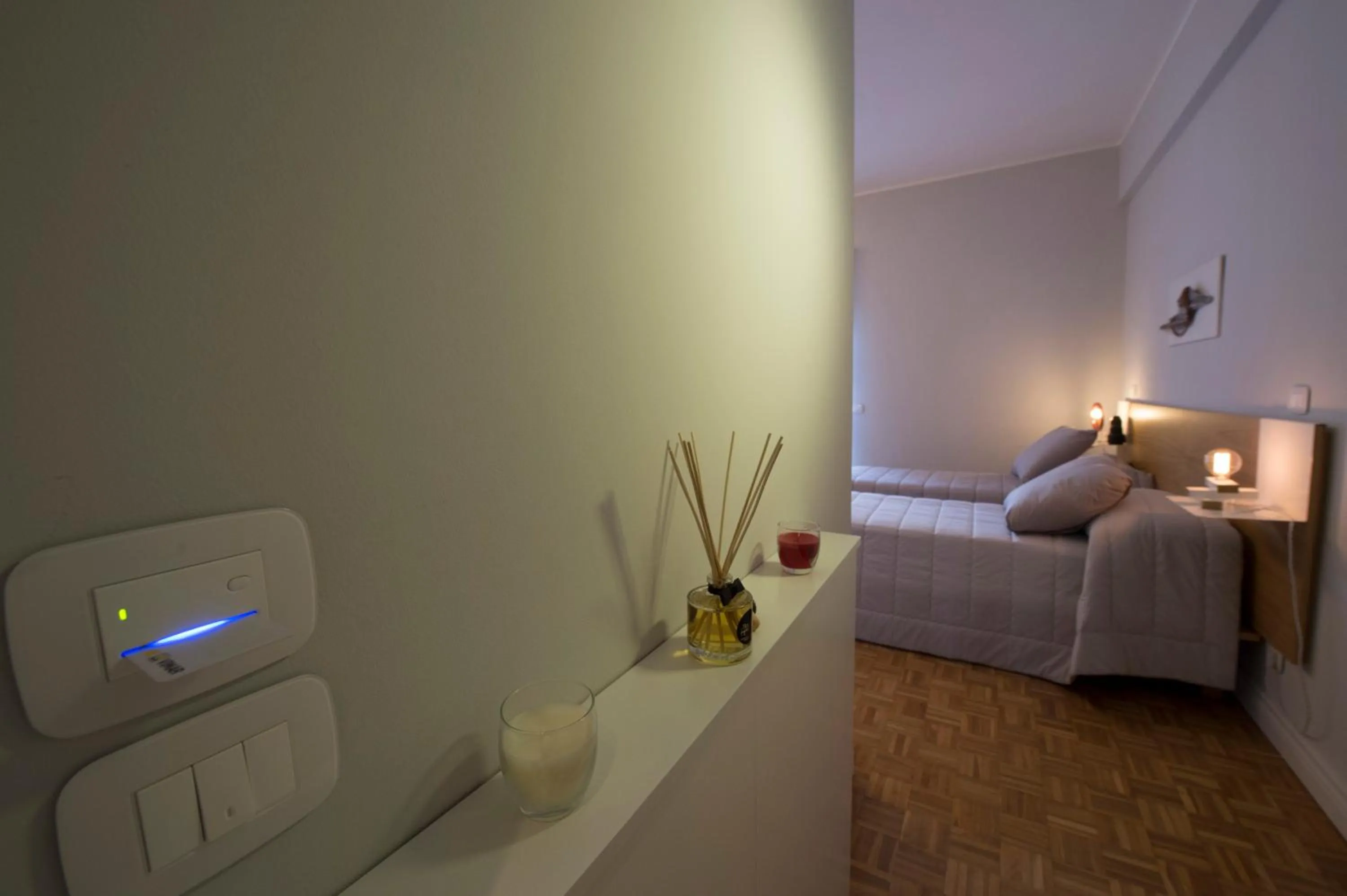 Decorative detail, Bed in Ciauru Design B&B