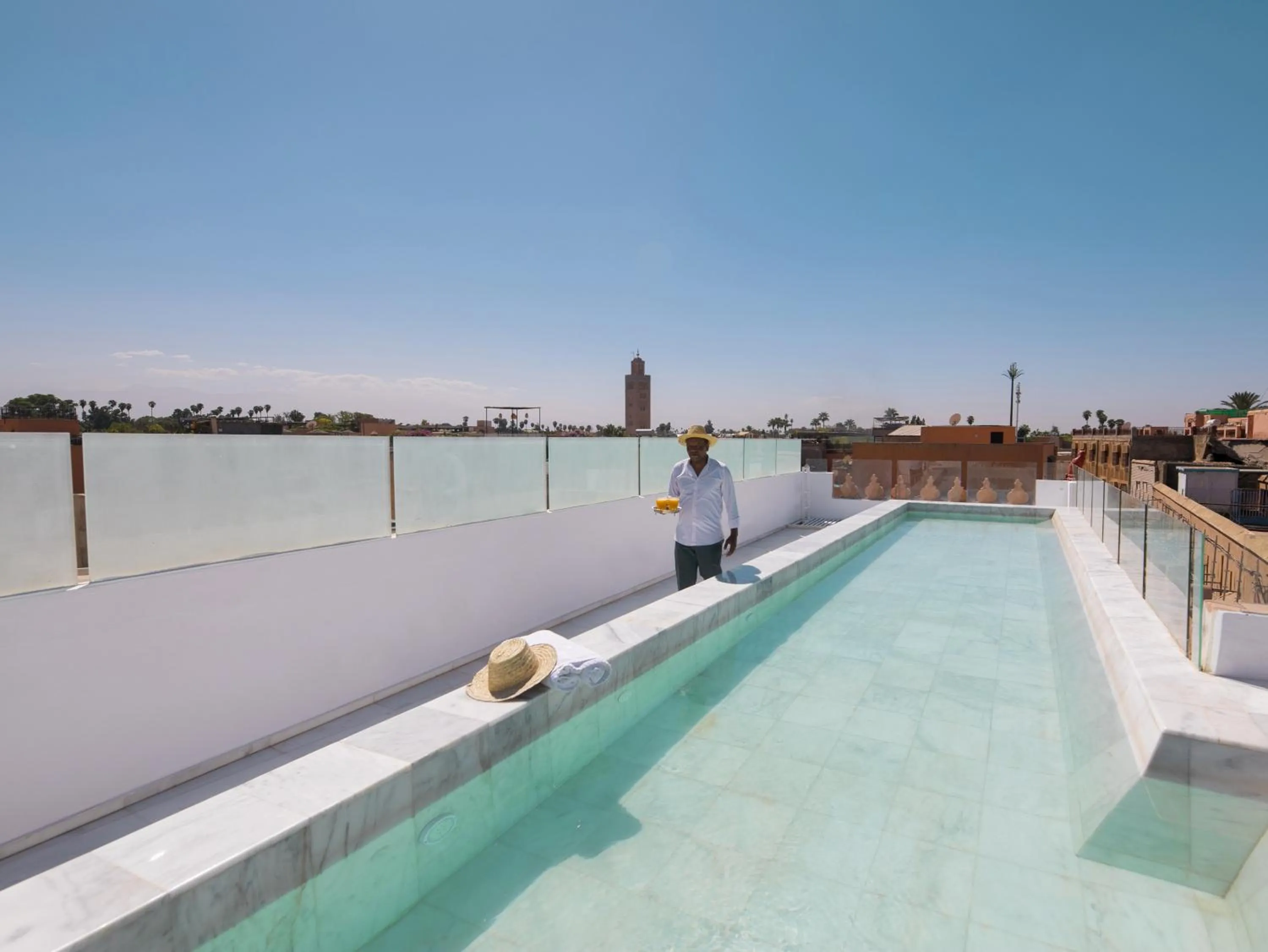 Pool view in Riad Elisa & Spa
