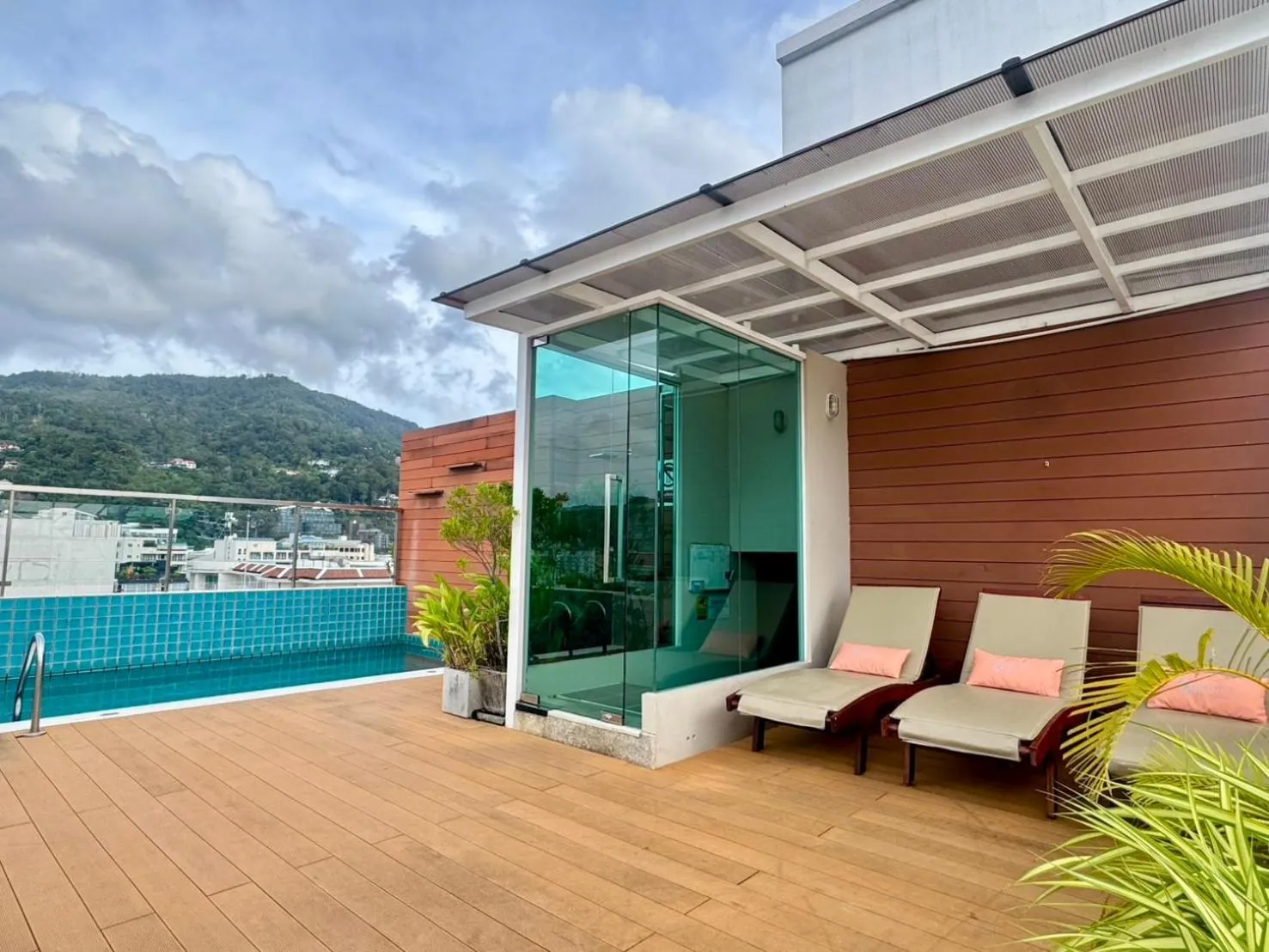 Swimming pool in Centro One Bangla