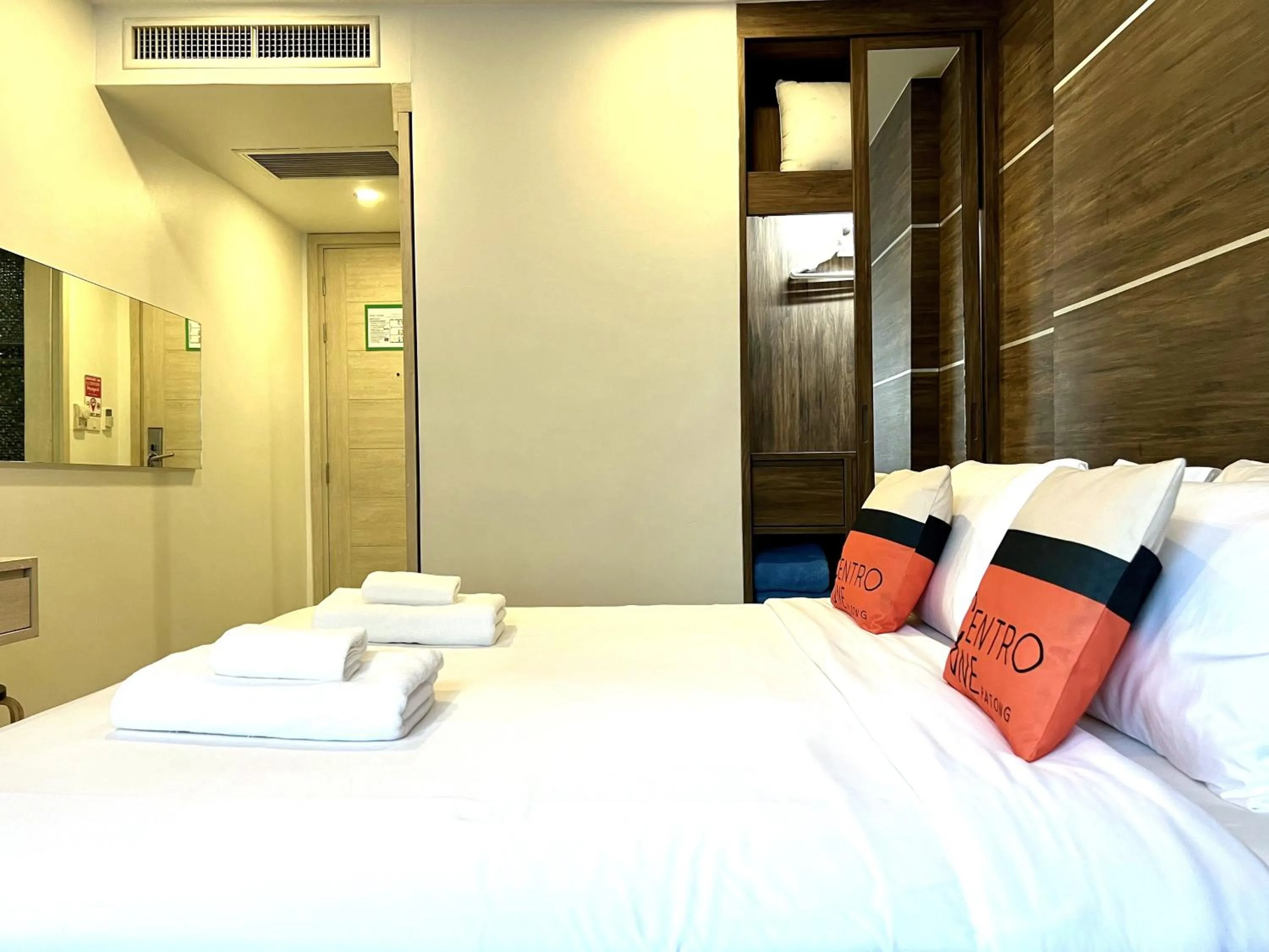Bedroom, Bed in Centro One Bangla