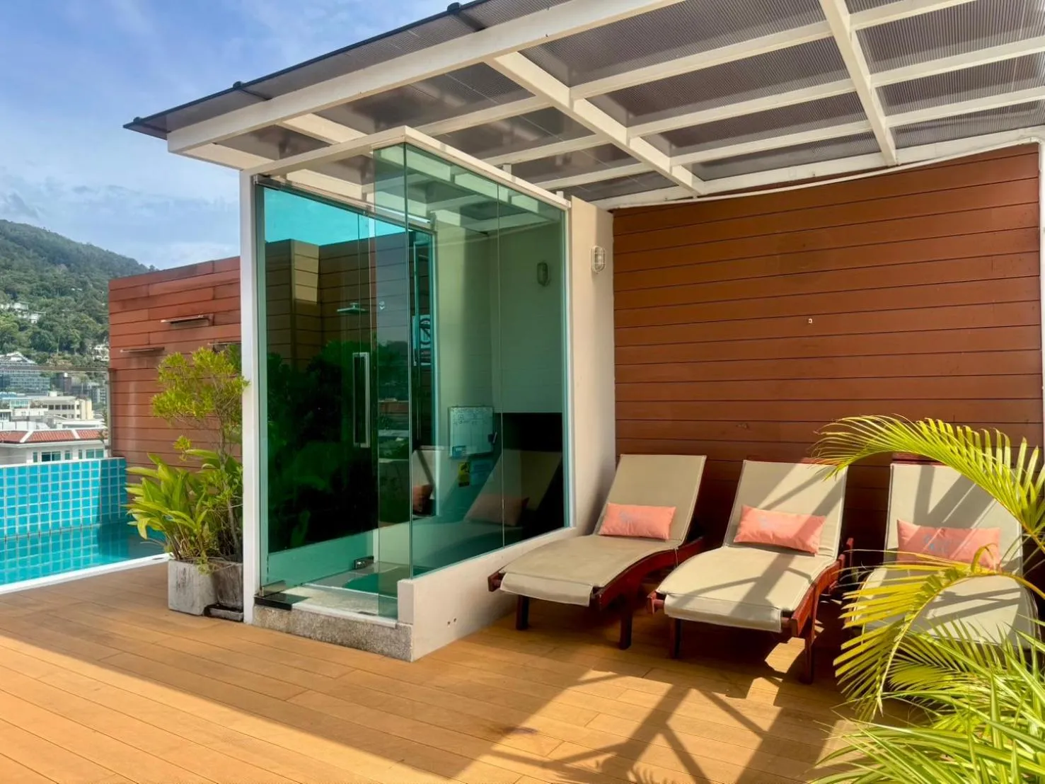 Swimming pool in Centro One Bangla