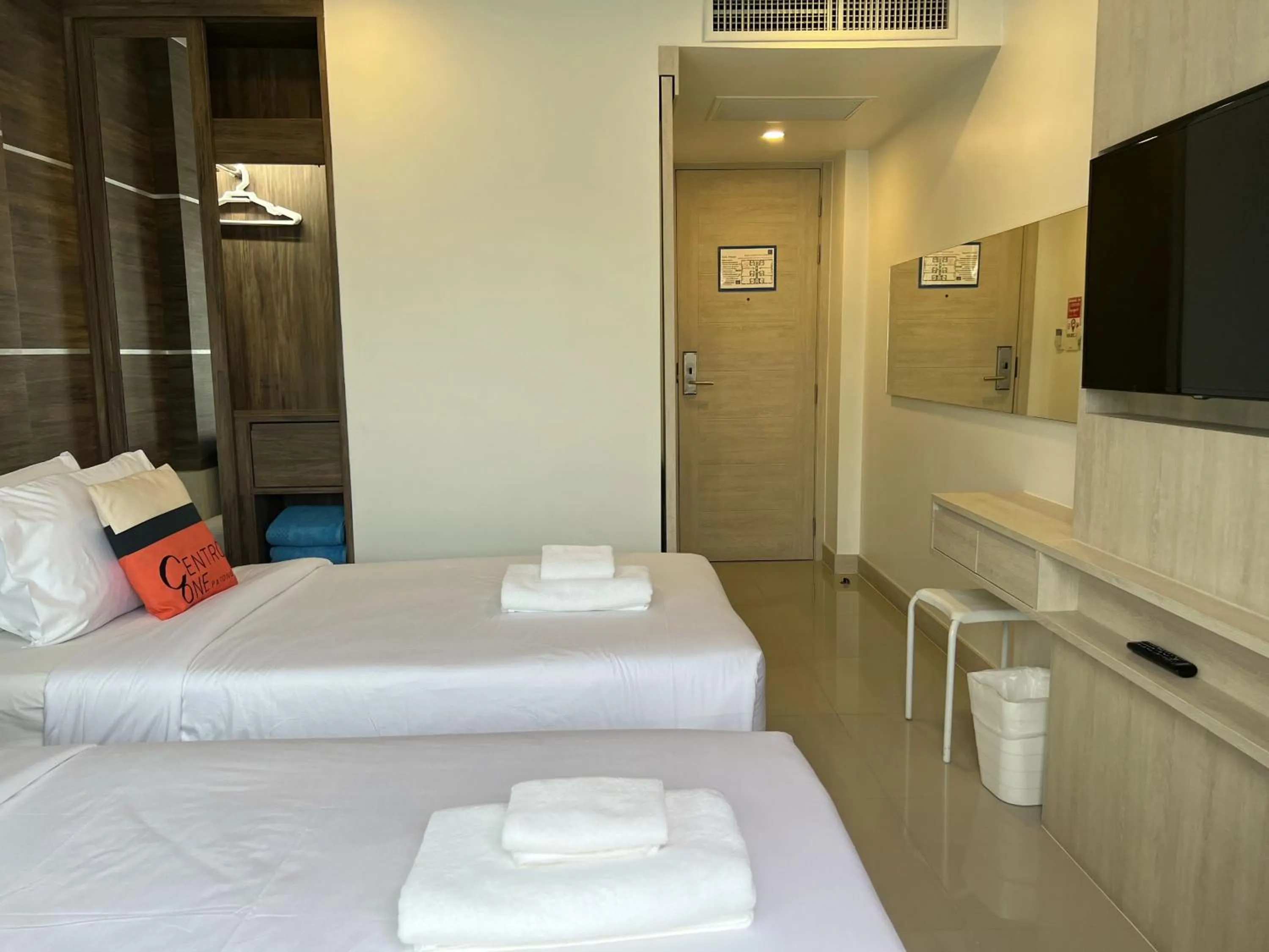 Bedroom, Bed in Centro One Bangla