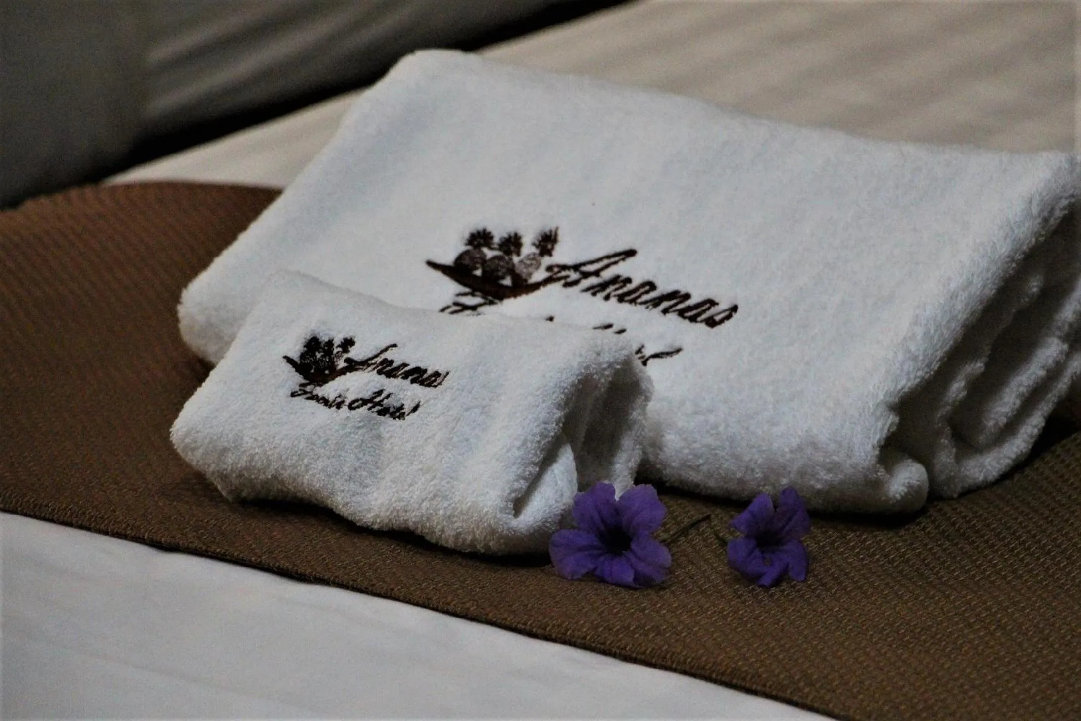 Bed in Ananas Family Hotel