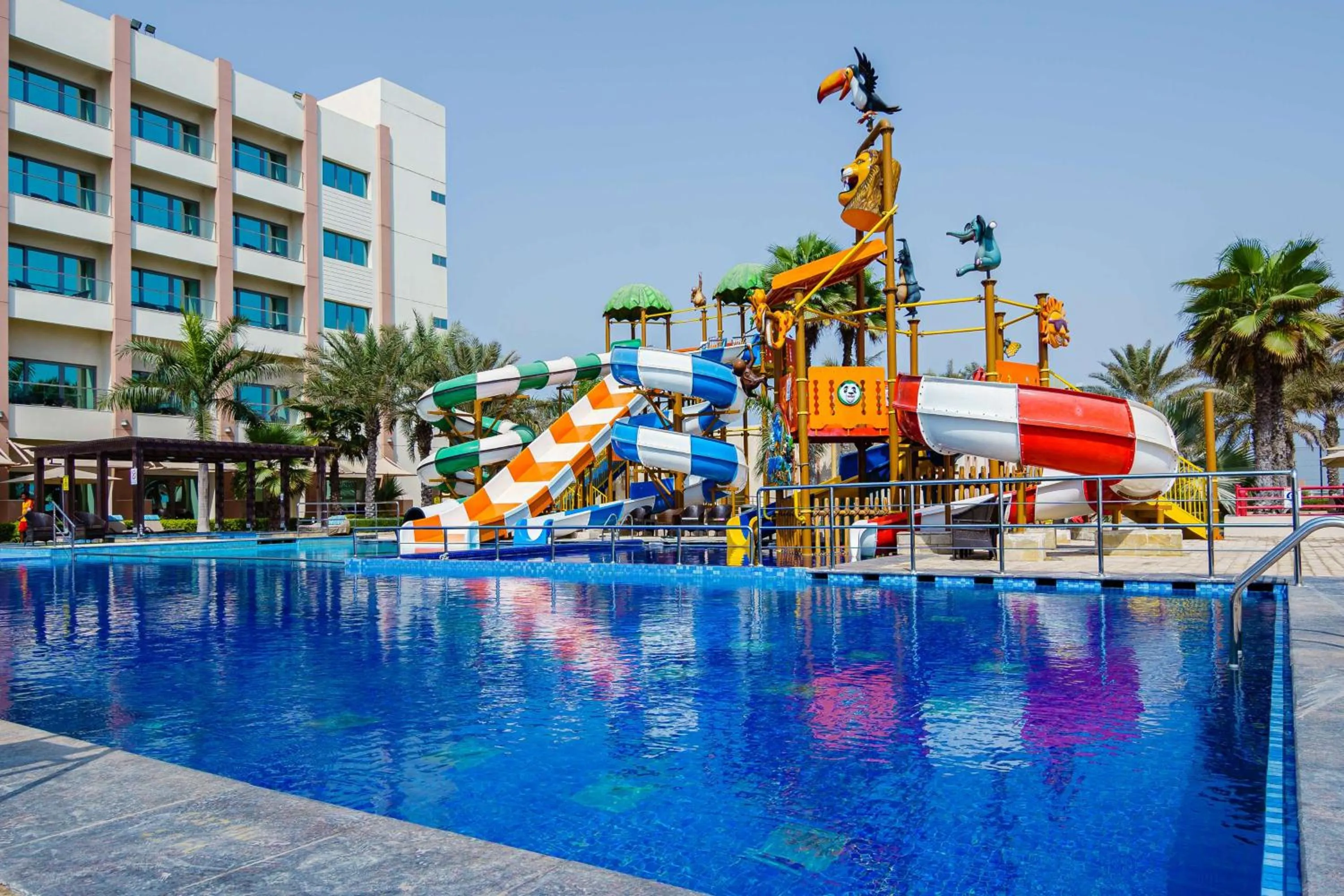 Aqua park in Radisson Blu Hotel & Resort, Sohar
