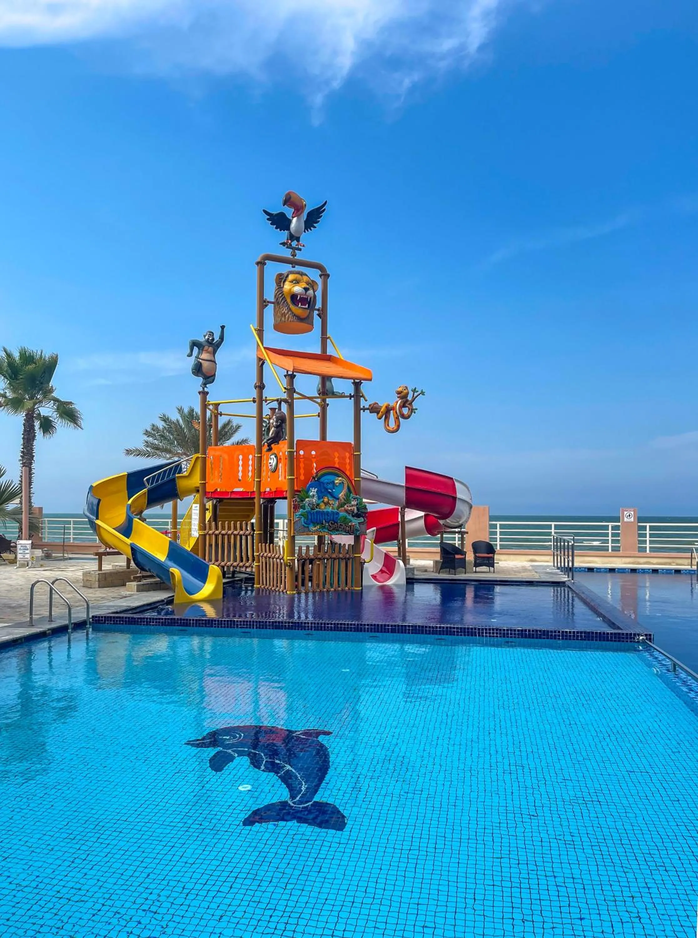 Aqua park in Radisson Blu Hotel & Resort, Sohar