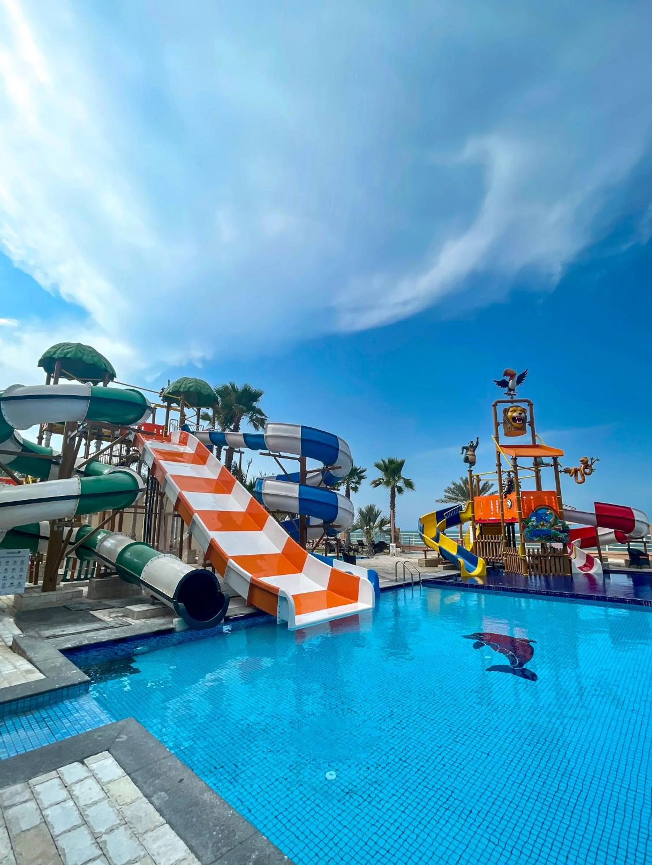 Aqua park in Radisson Blu Hotel & Resort, Sohar