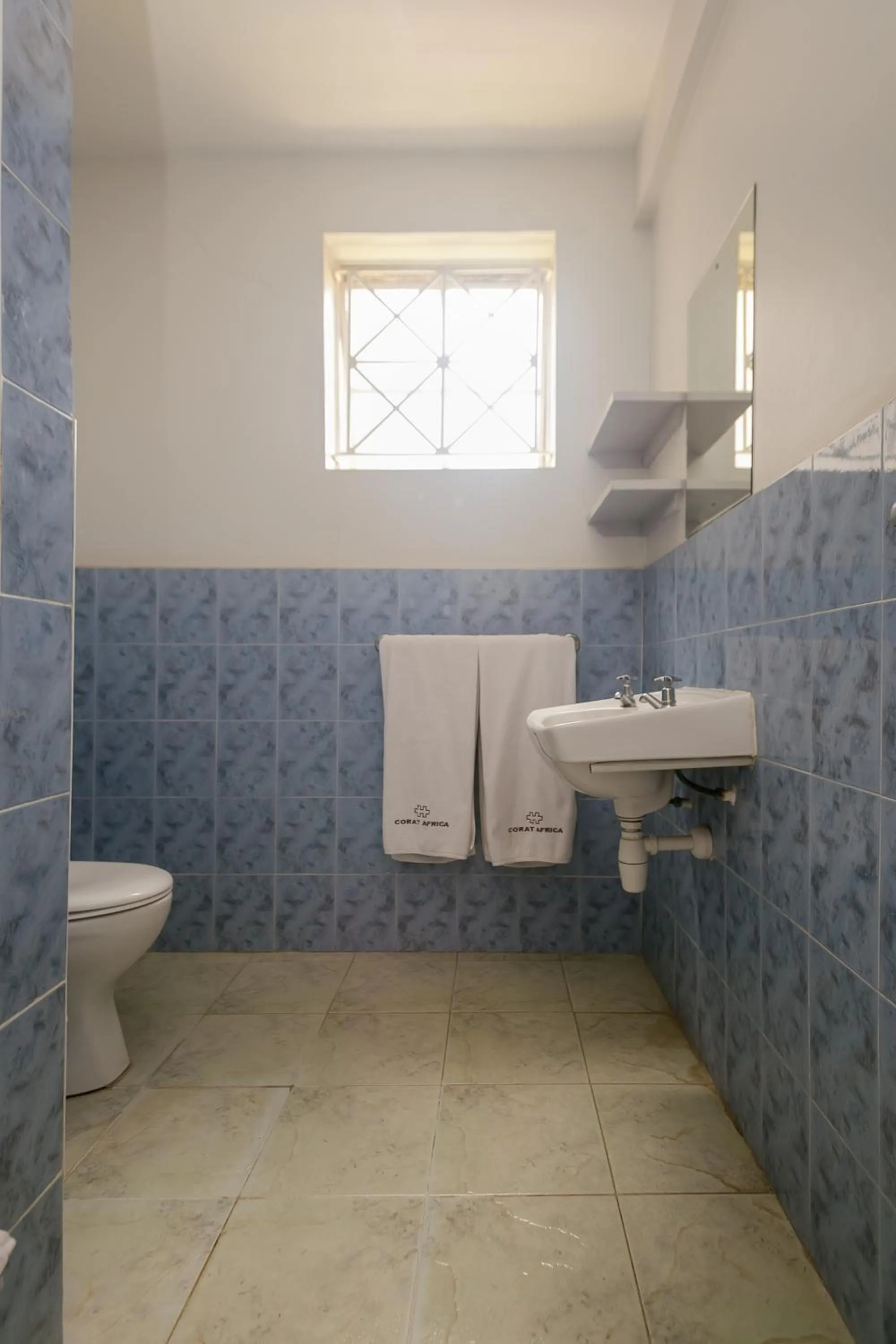 Toilet in Corat Africa Hotel