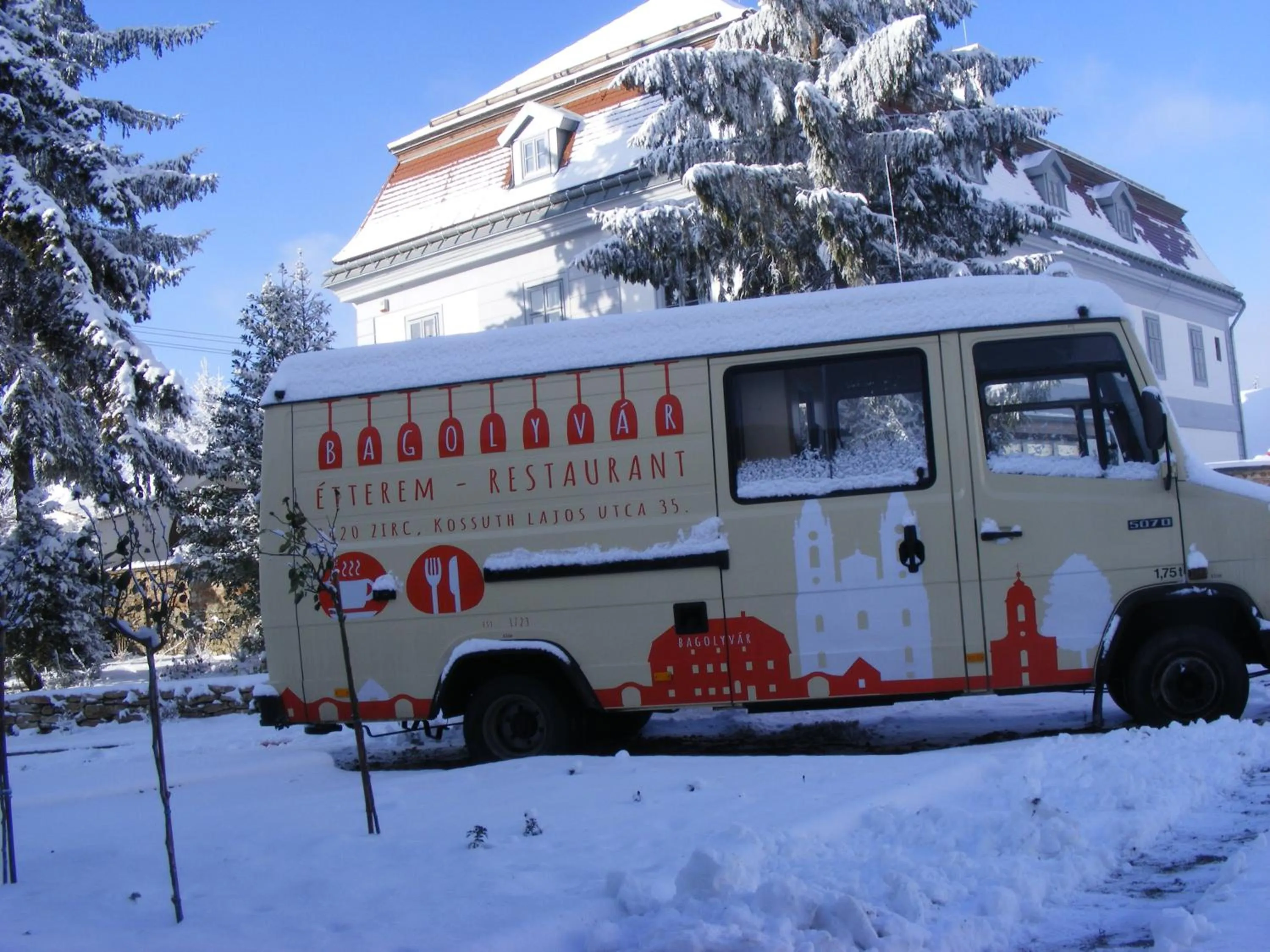 Winter in Bagolyvár Fogadó- Újfalusy Márton Vendégház