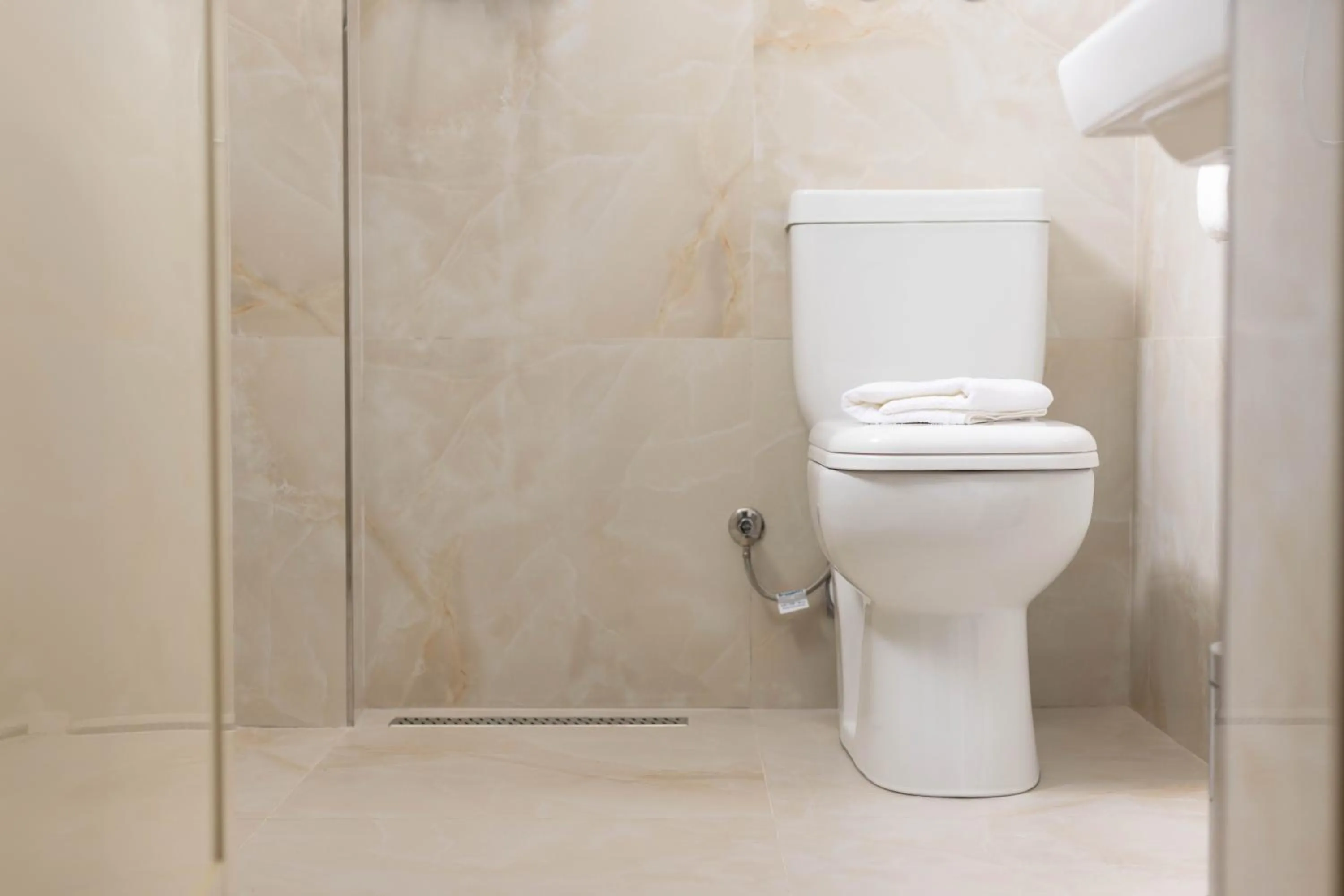 Toilet in Hotel Vila MAX