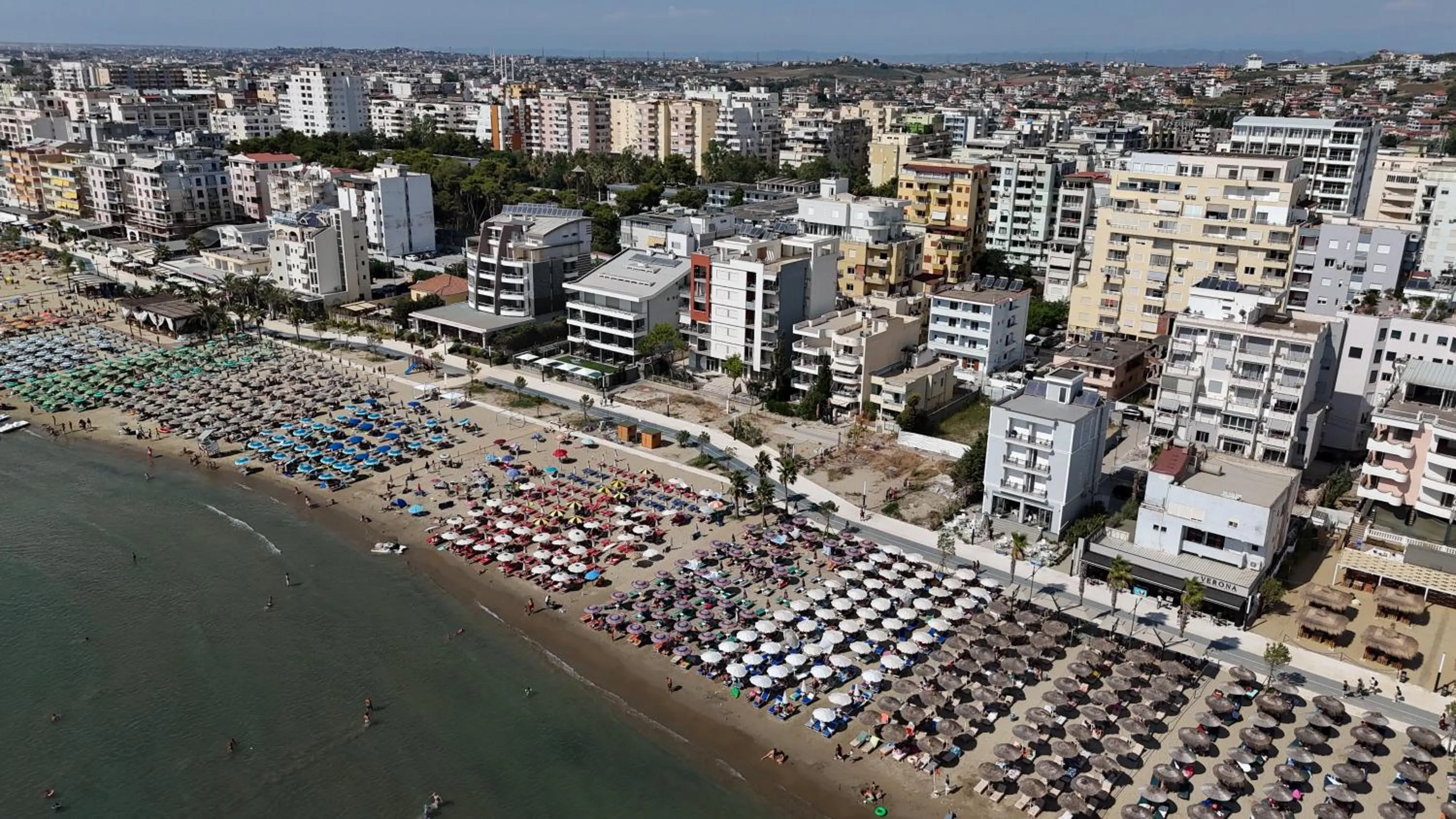 Beach in Hotel Vila MAX