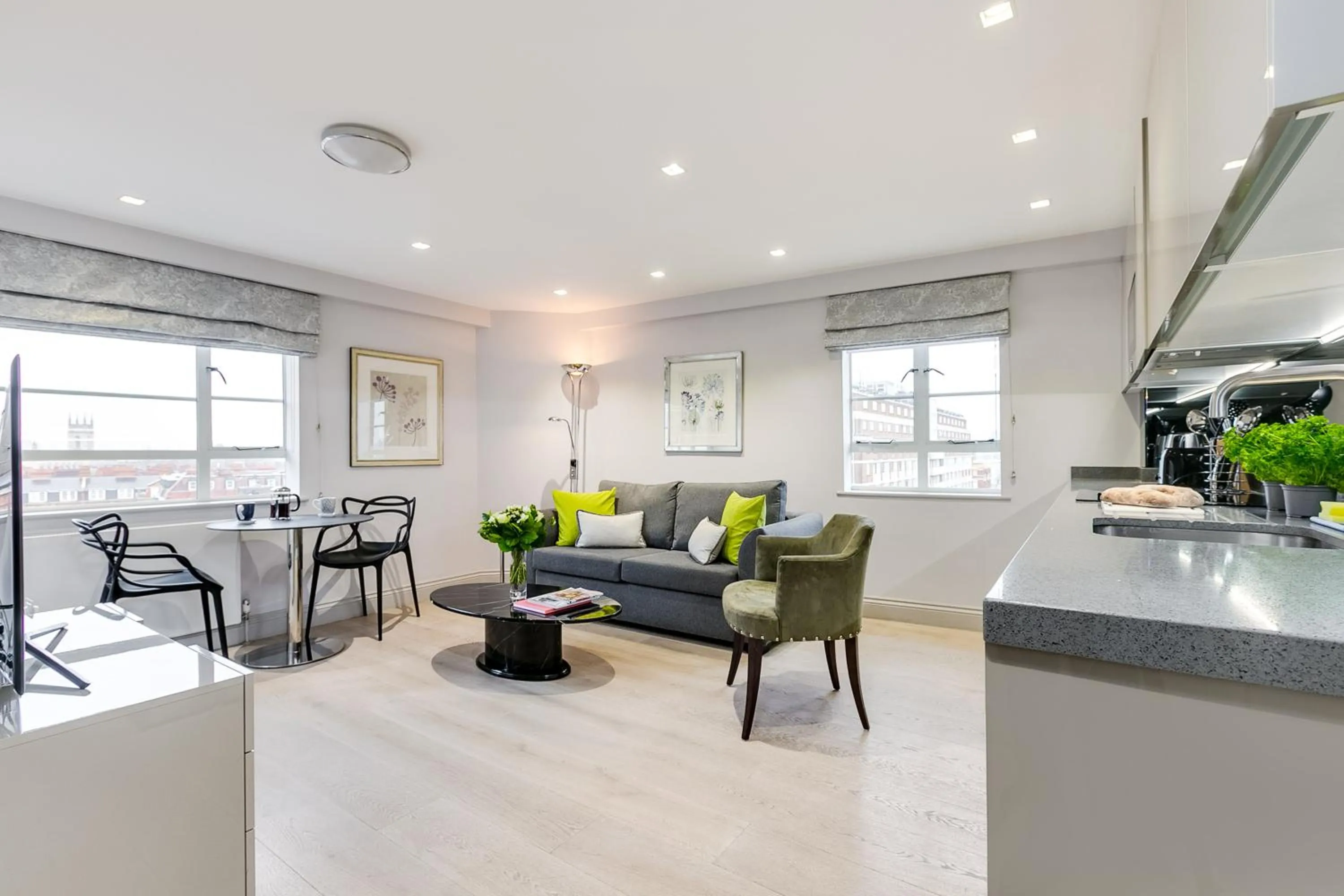 Living room in Nell Gwynn Chelsea Accommodation