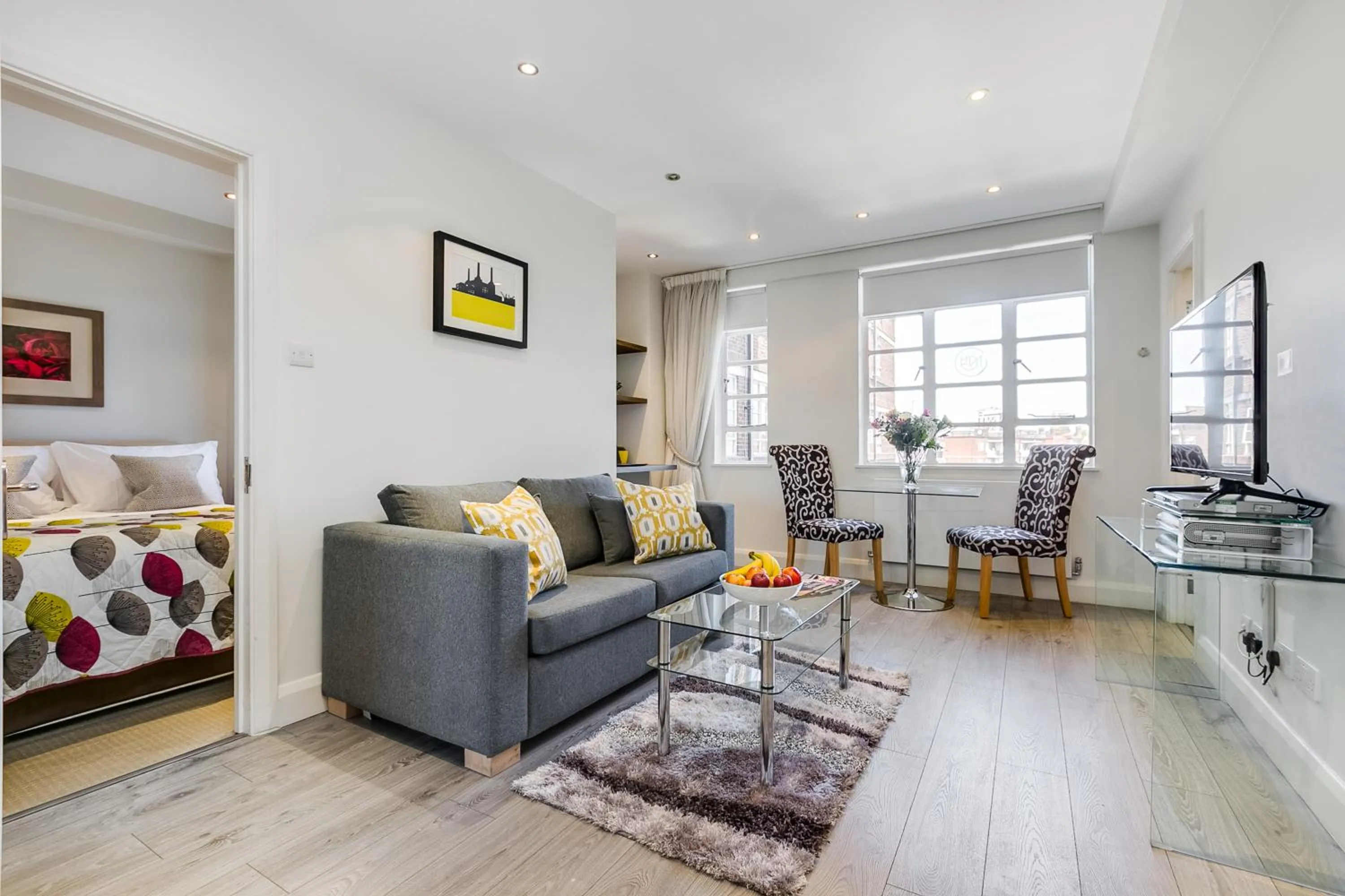 Living room in Nell Gwynn Chelsea Accommodation