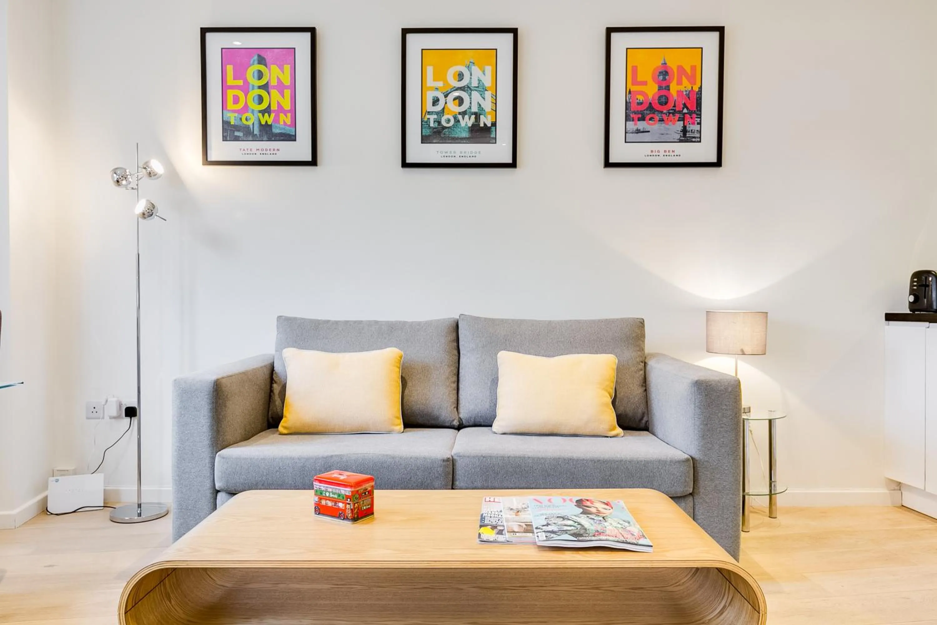 Seating area in Nell Gwynn Chelsea Accommodation