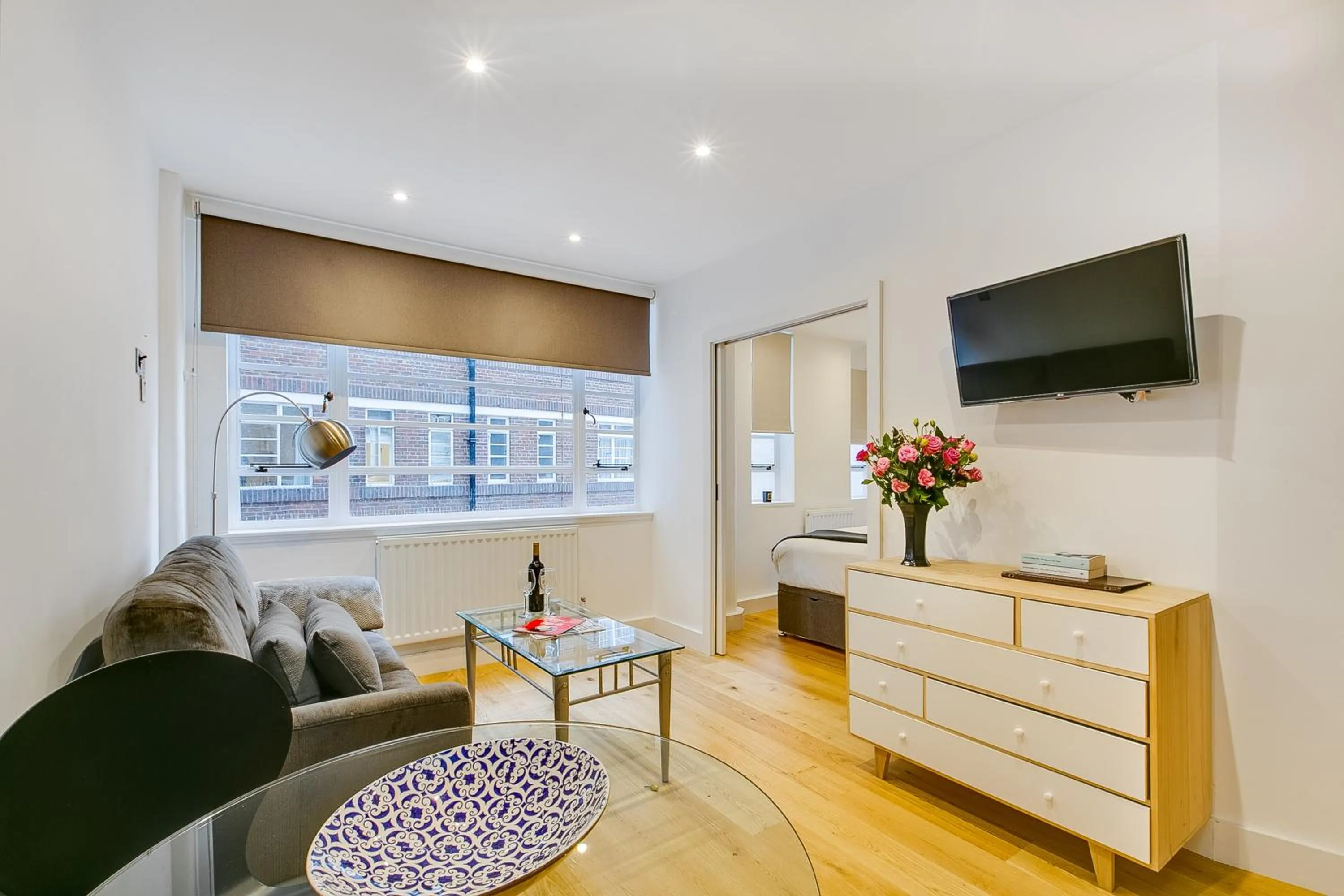 Living room in Nell Gwynn Chelsea Accommodation