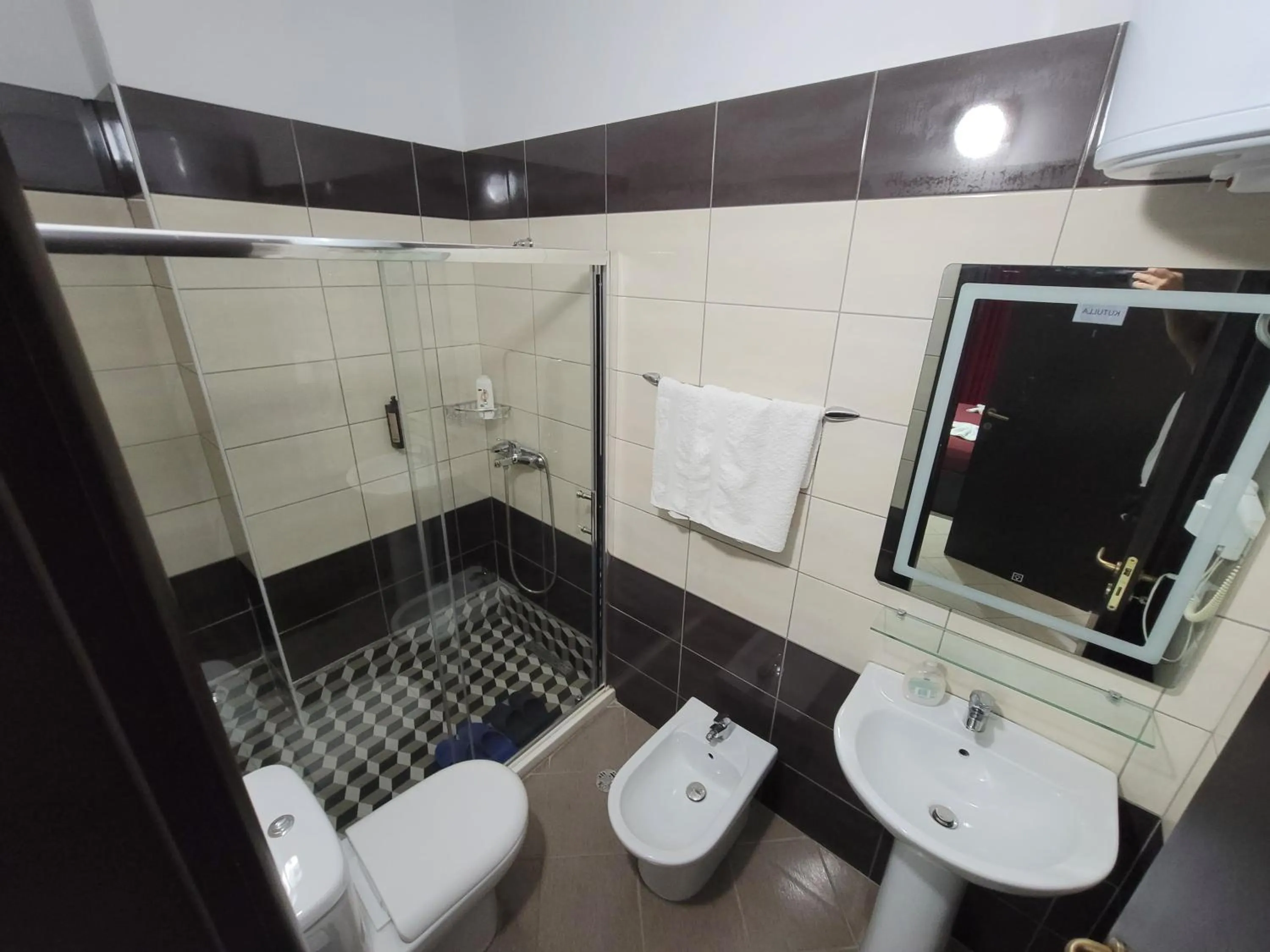 Shower in Haris Hotel