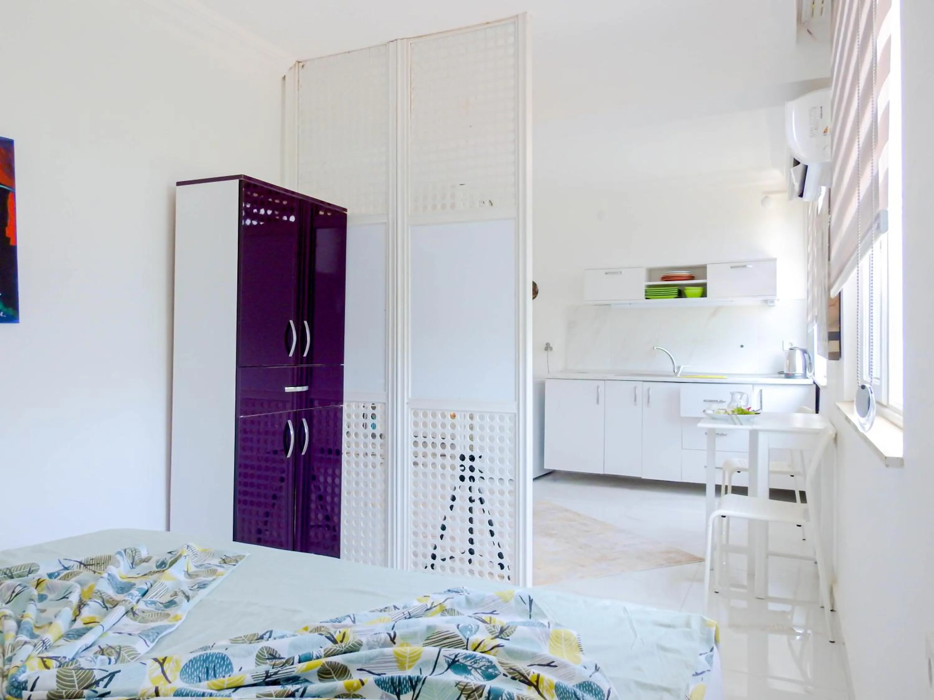 Bed in Erendiz Garden Hotel