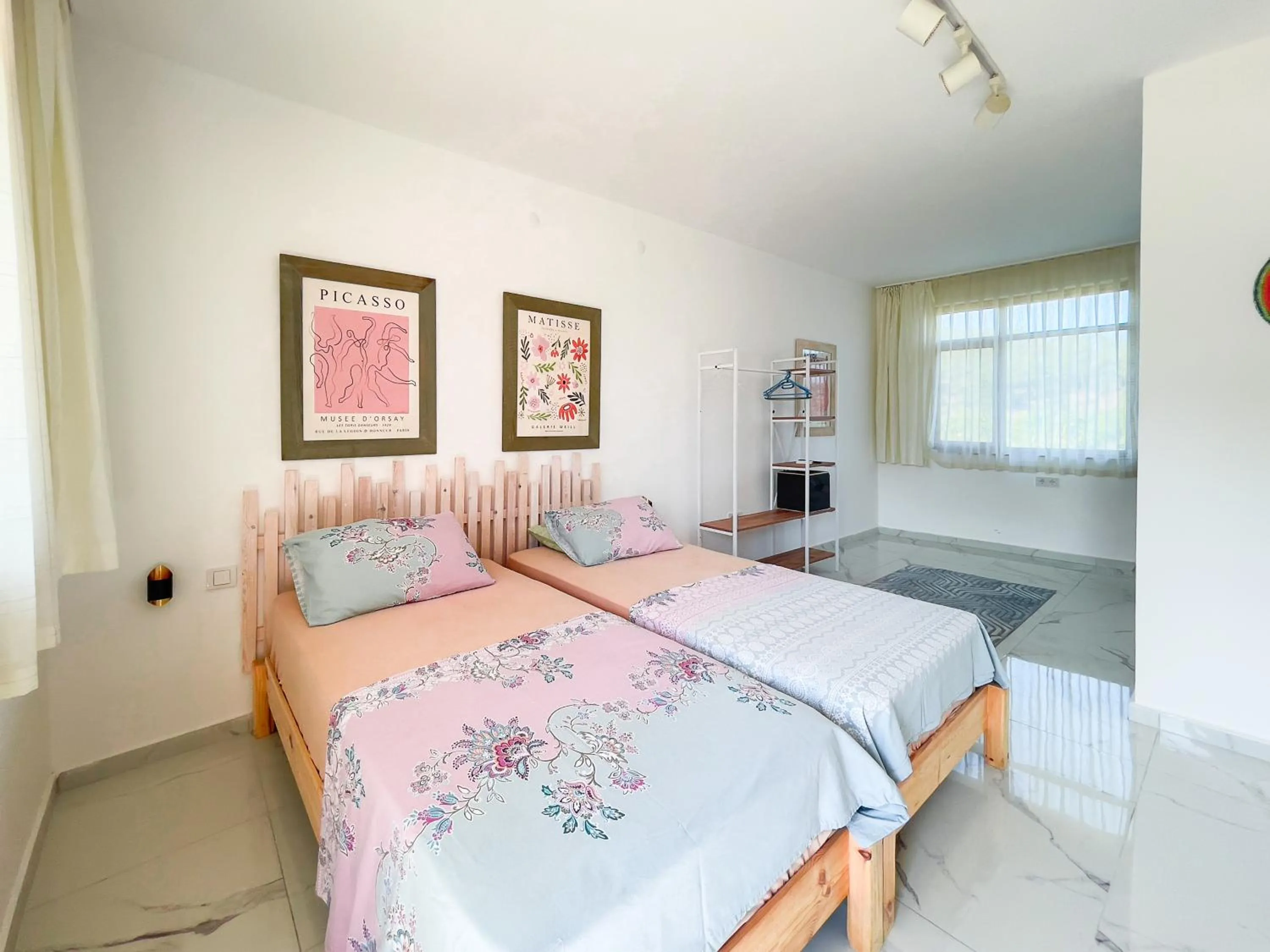 Bed in Erendiz Garden Hotel