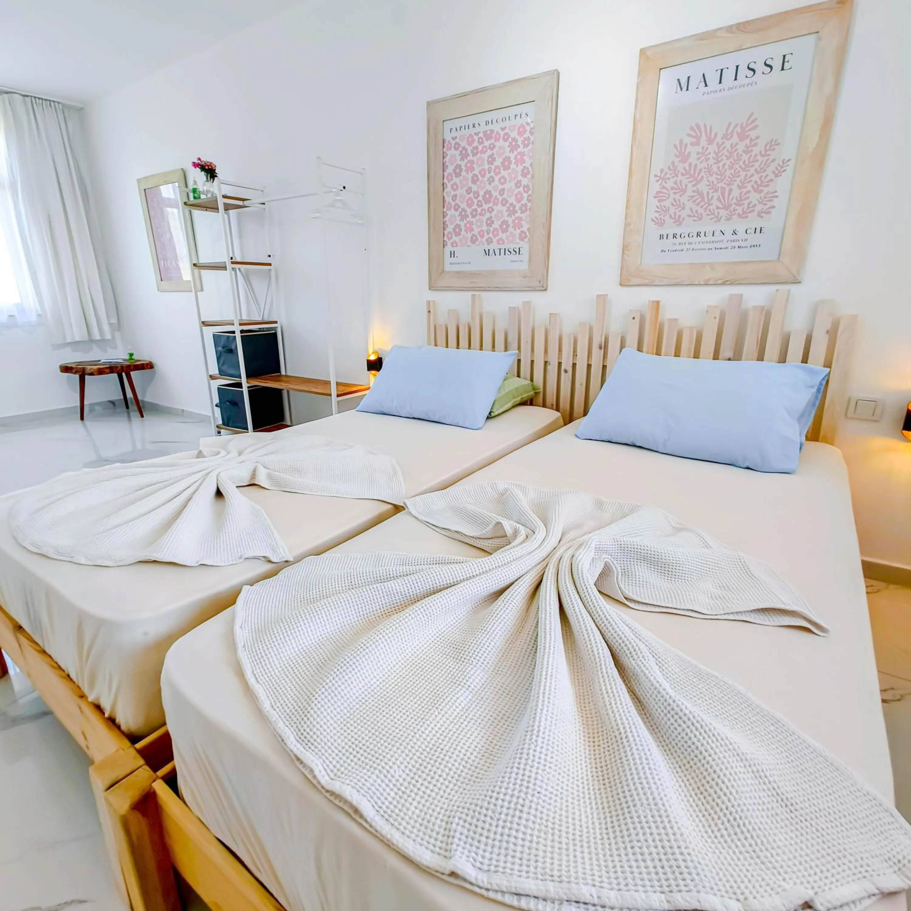 Bed in Erendiz Garden Hotel