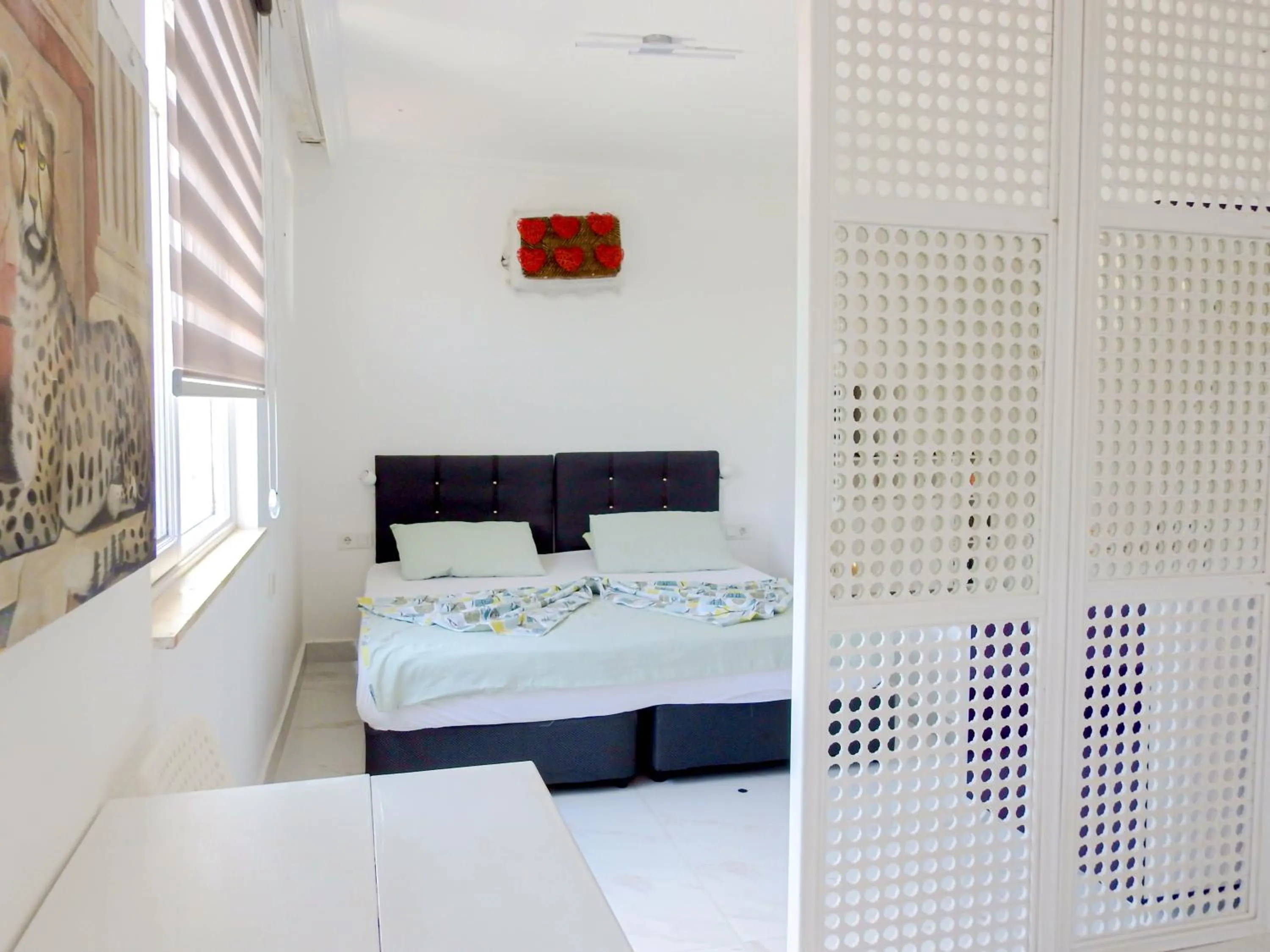 Bed in Erendiz Garden Hotel