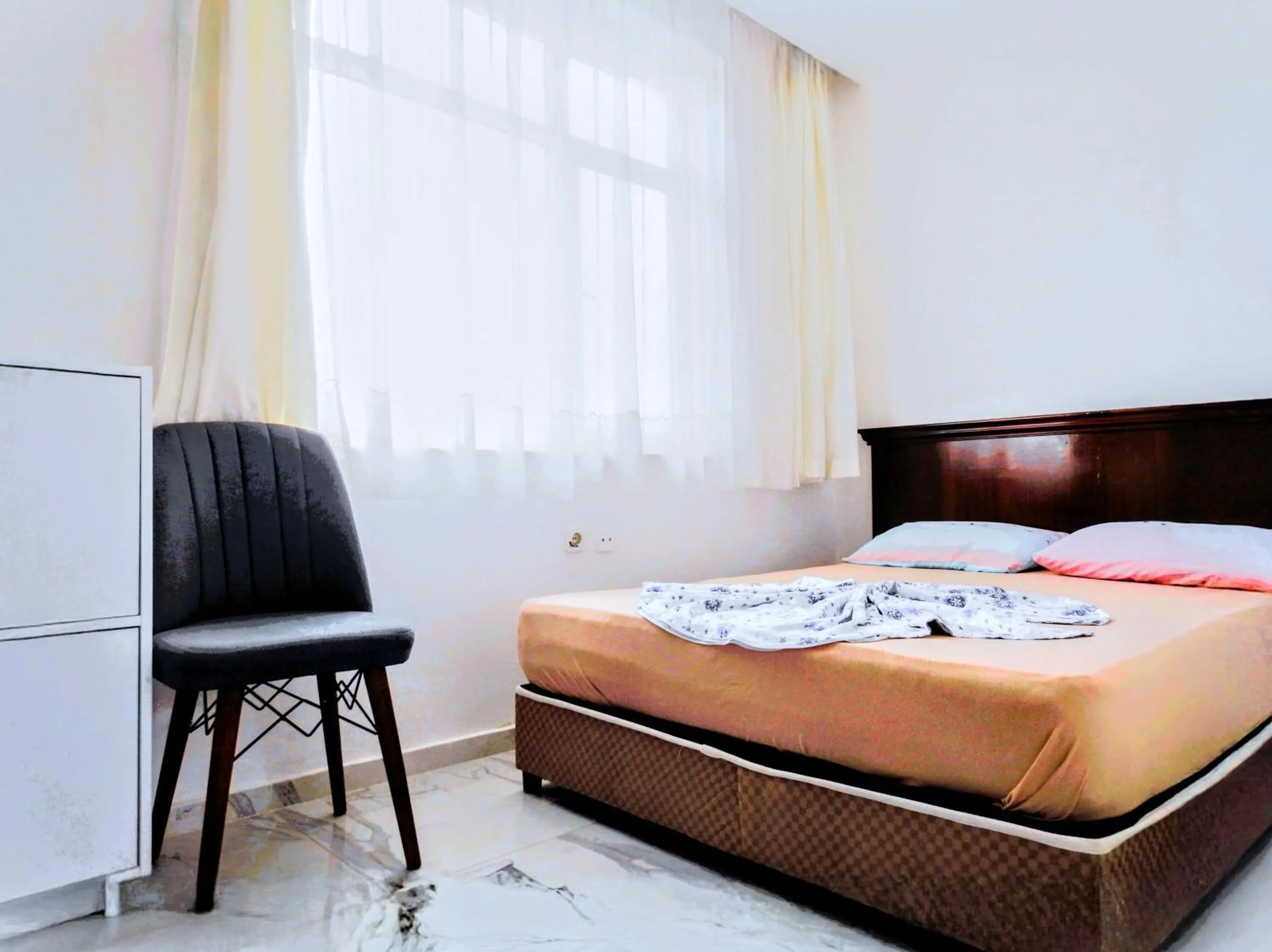 Bed in Erendiz Garden Hotel