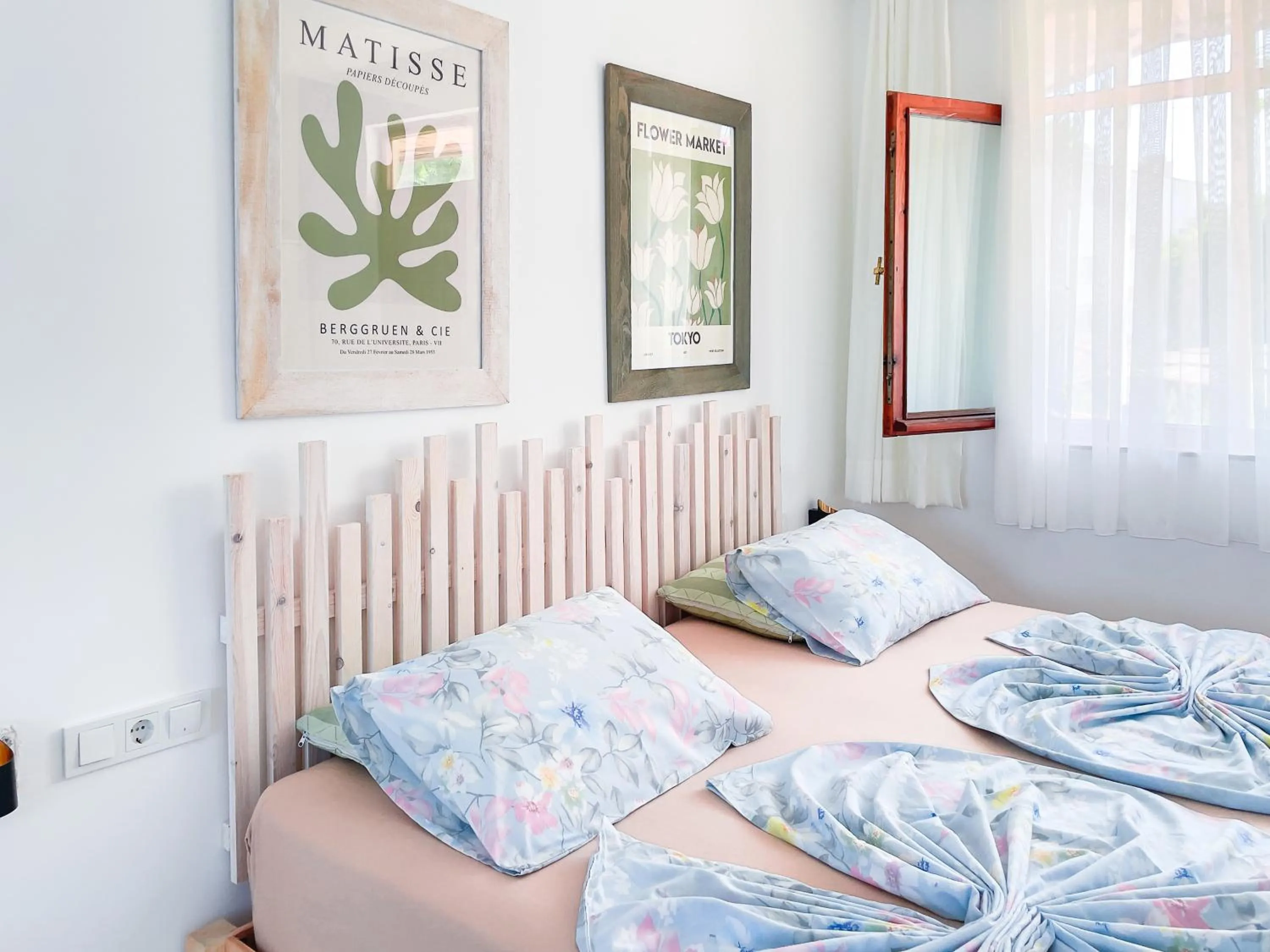 Bed in Erendiz Garden Hotel