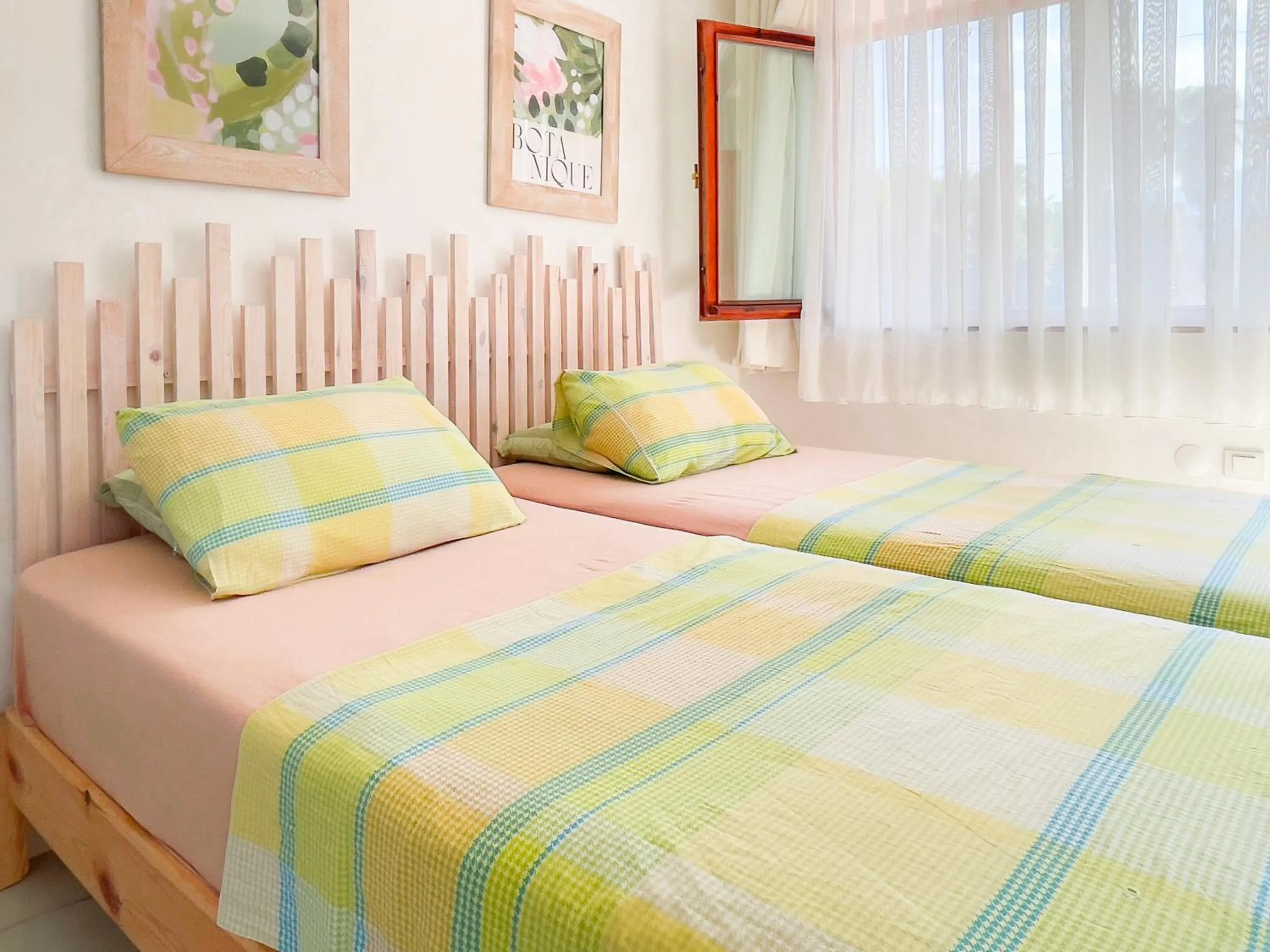 Bed in Erendiz Garden Hotel