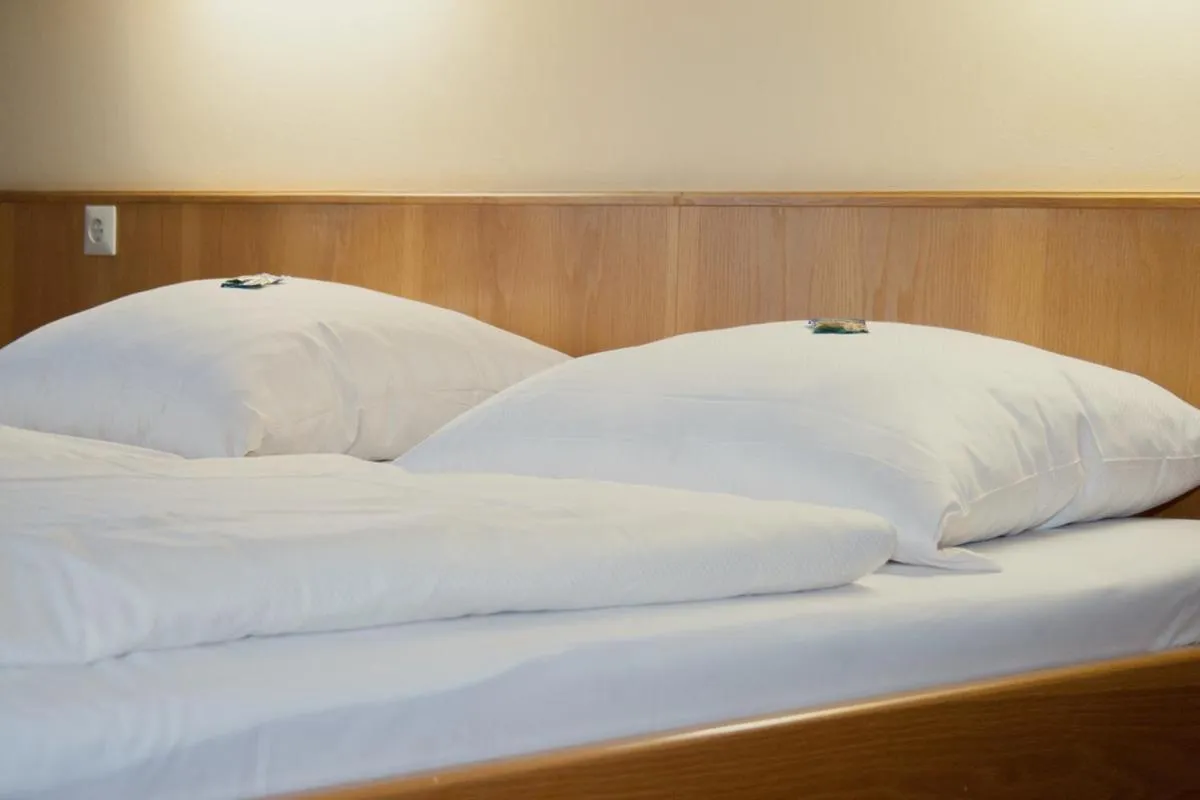 Bed in Hotel am Regenbogen