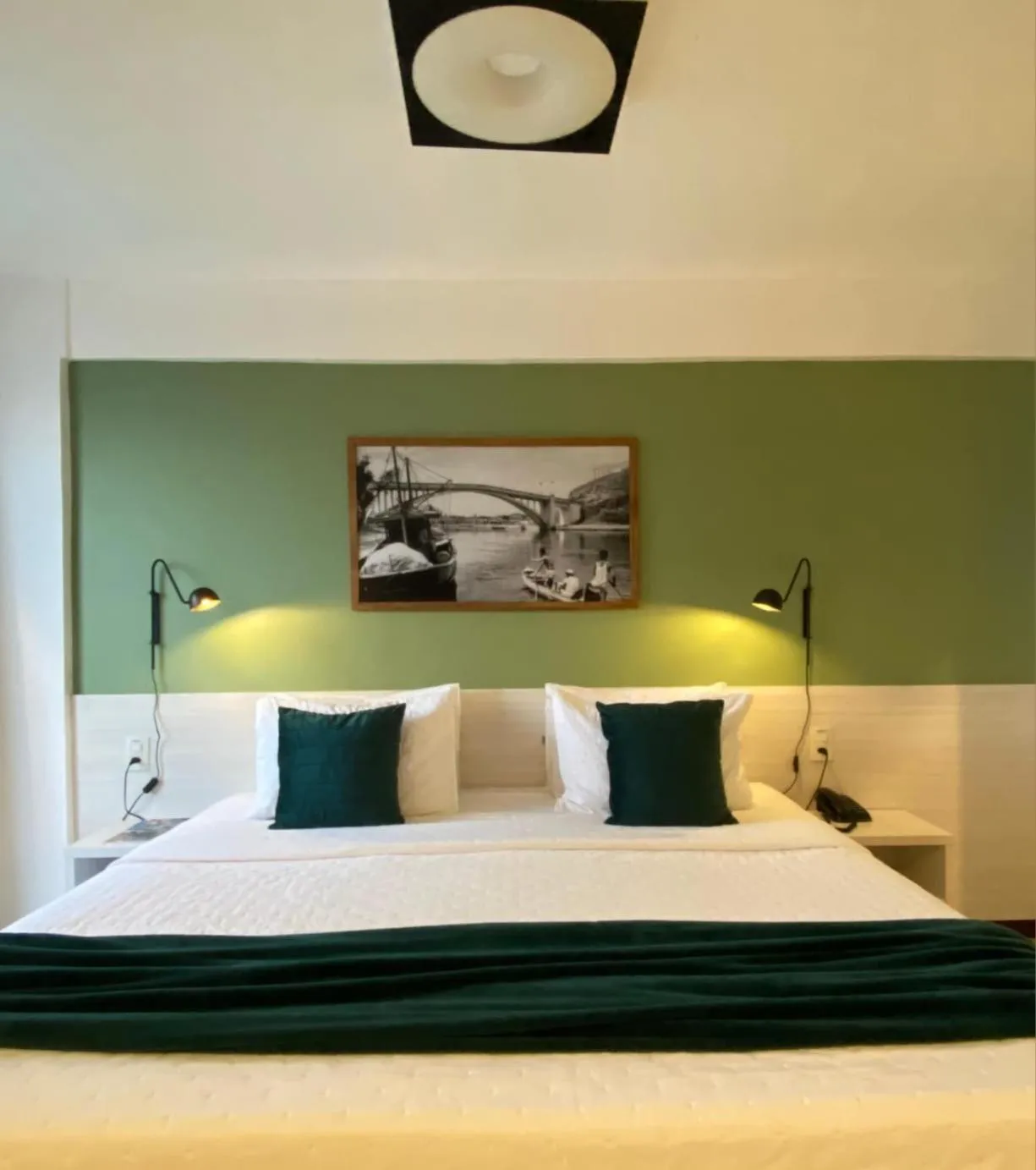 Bedroom, Bed in Green Hotéis