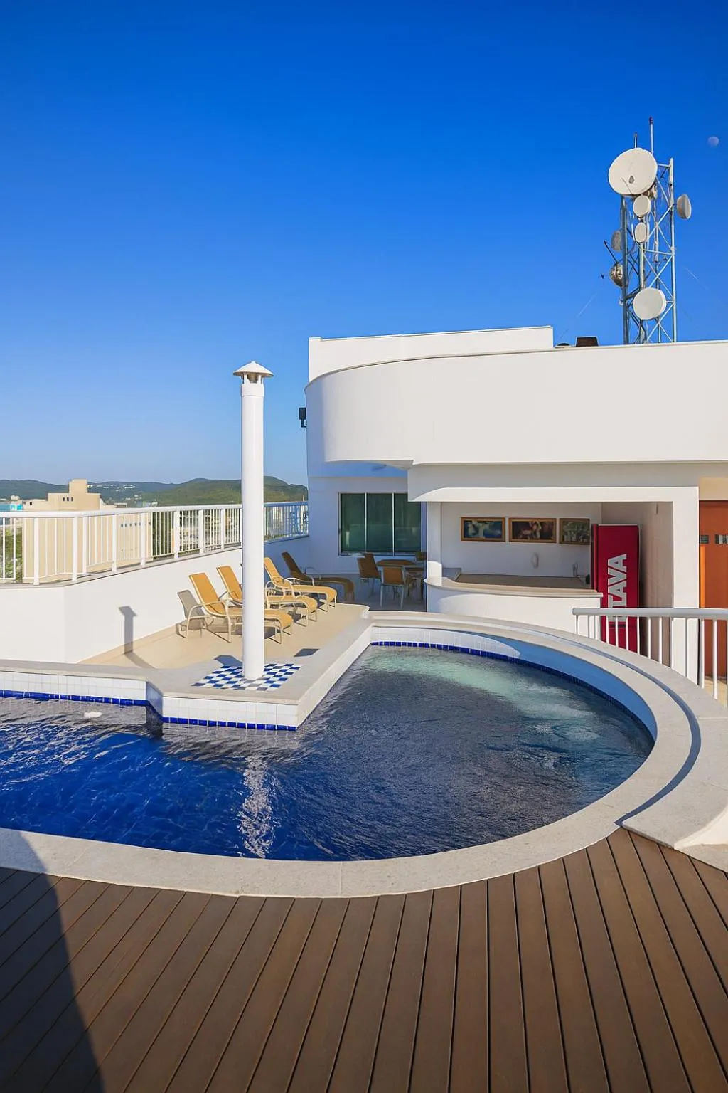 Pool view in Green Hotéis