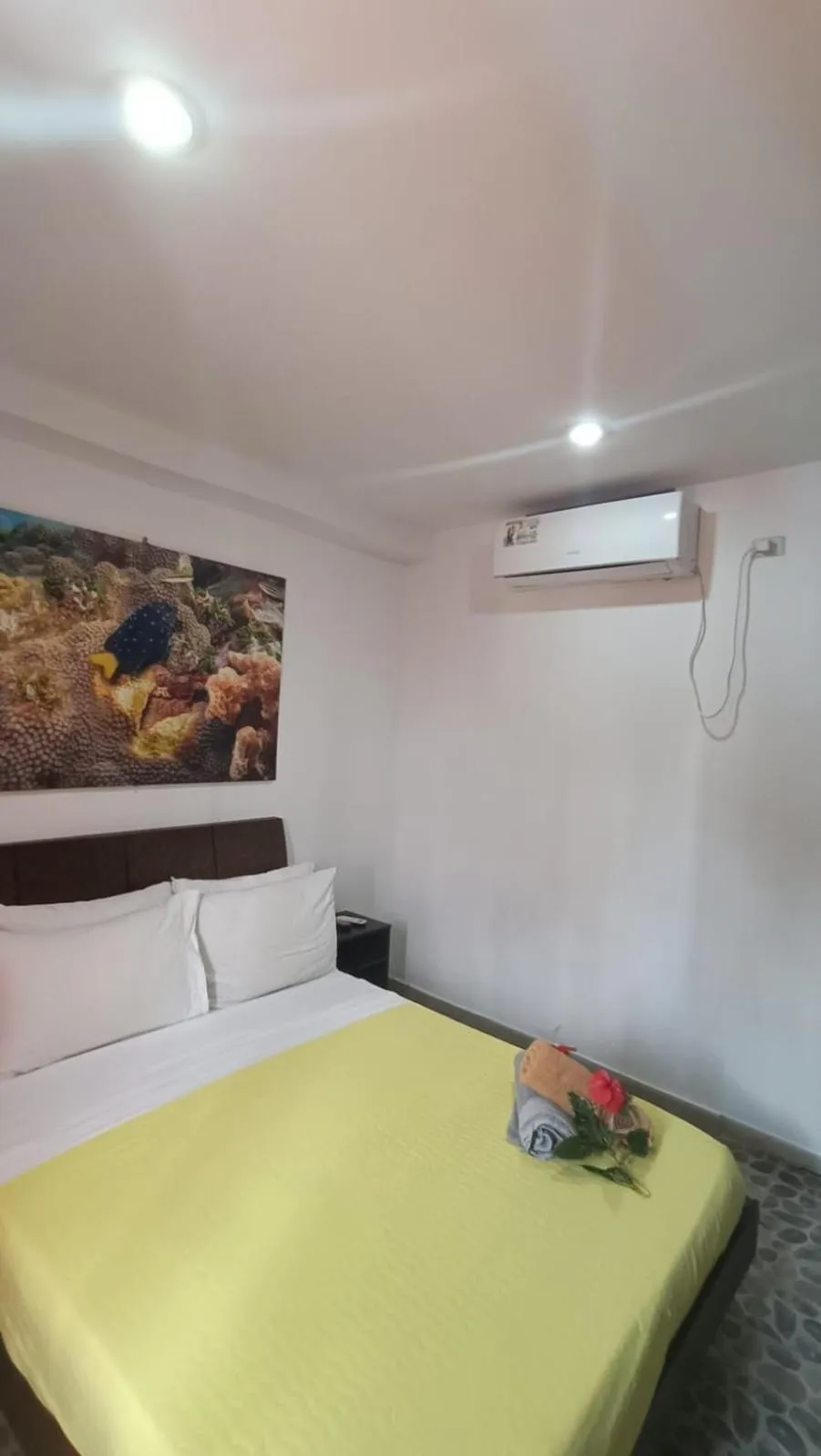 Bed in Jackuri Casa Hospedaje