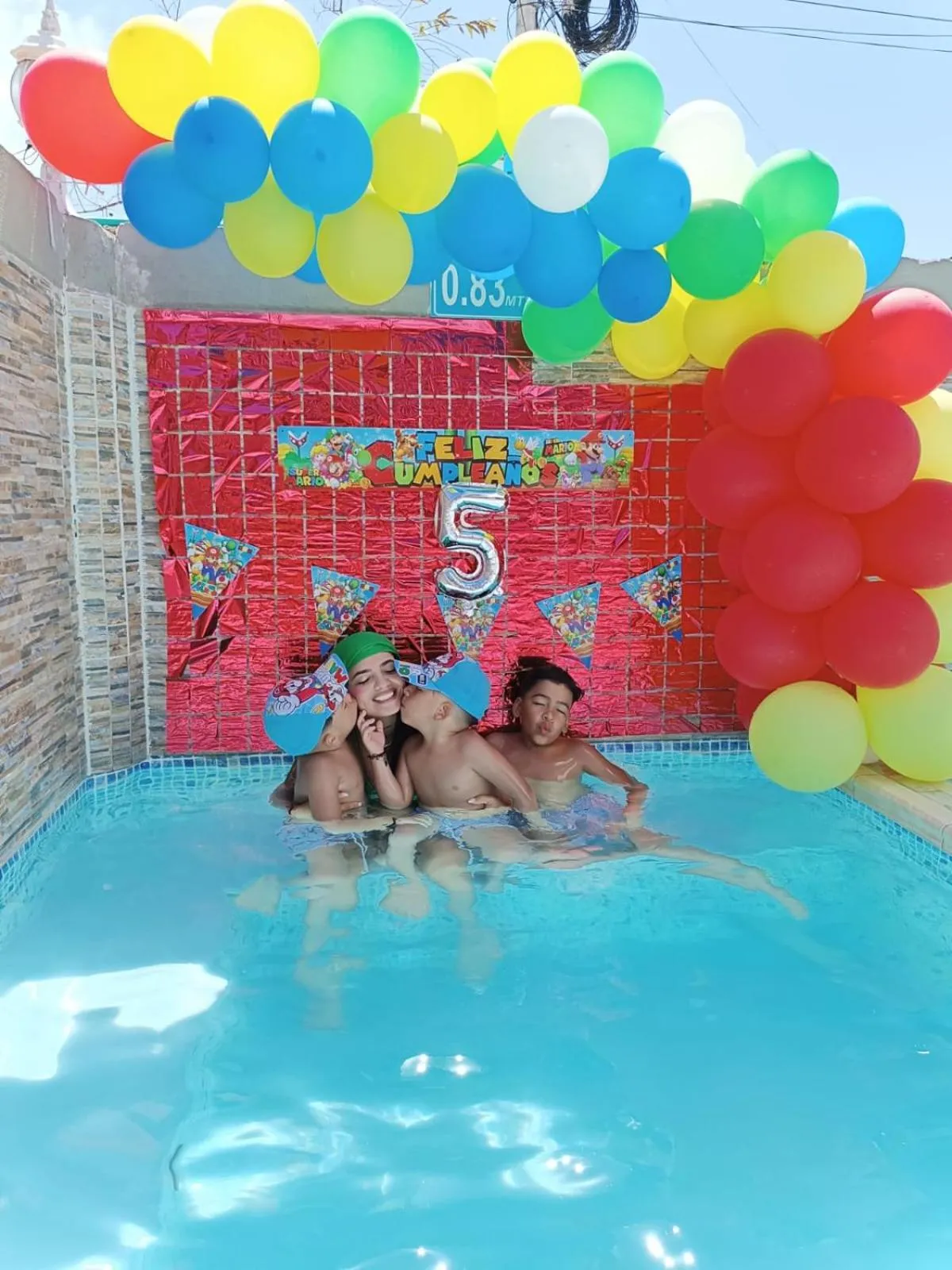 Swimming pool in Jackuri Casa Hospedaje