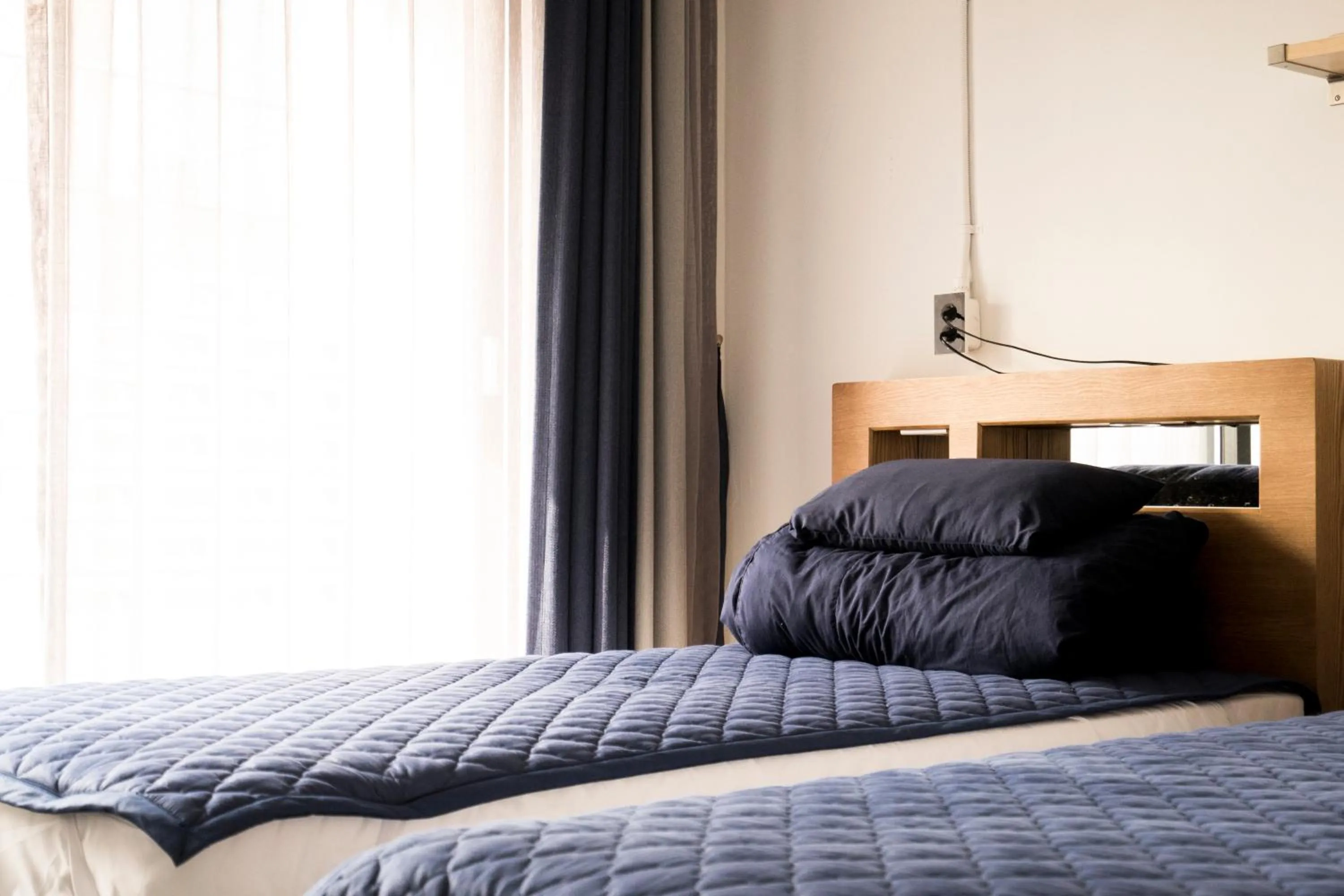 Bedroom, Bed in That House Hongdae