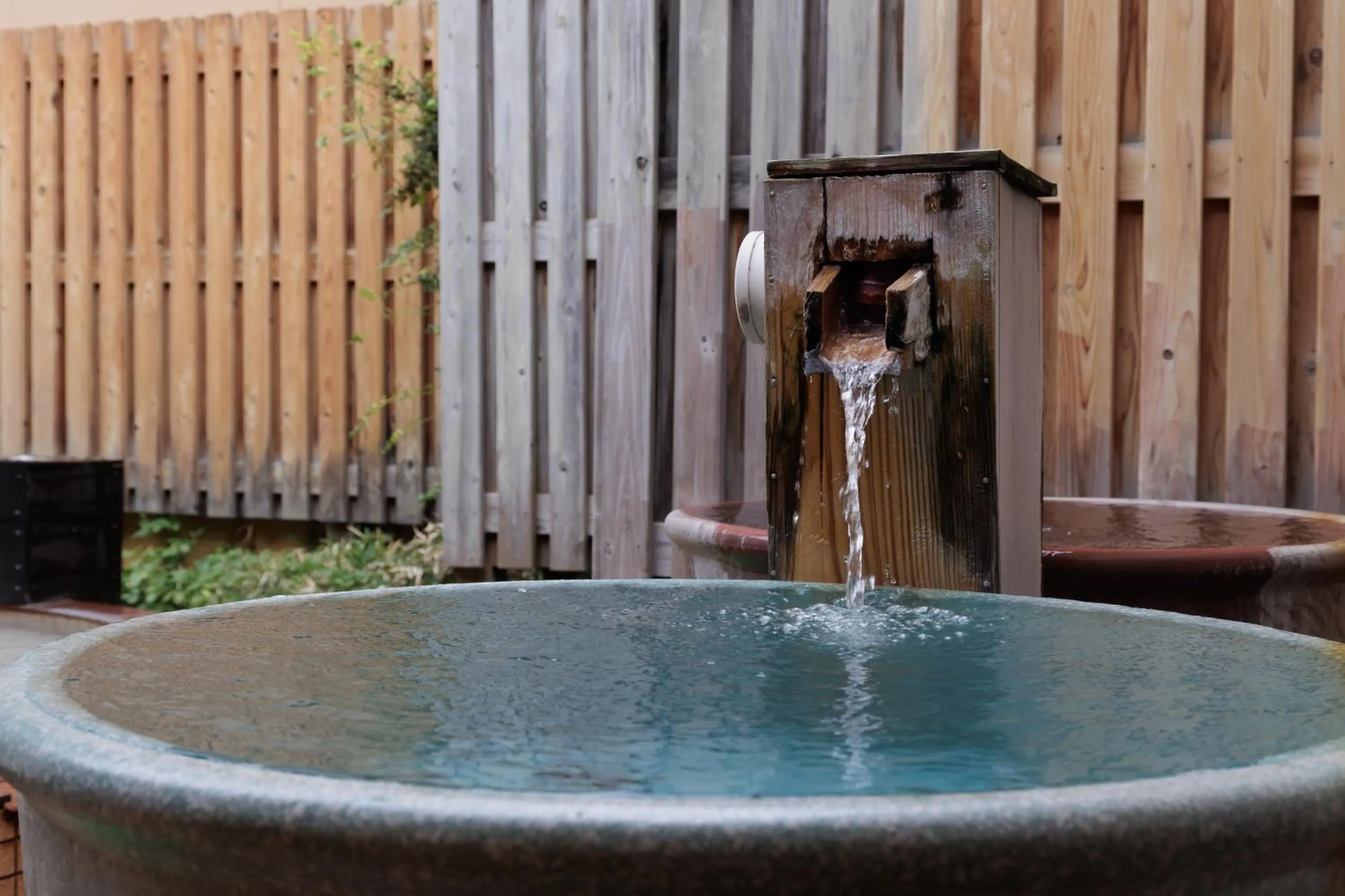 Open Air Bath in Tazawako Lake Resort & Onsen