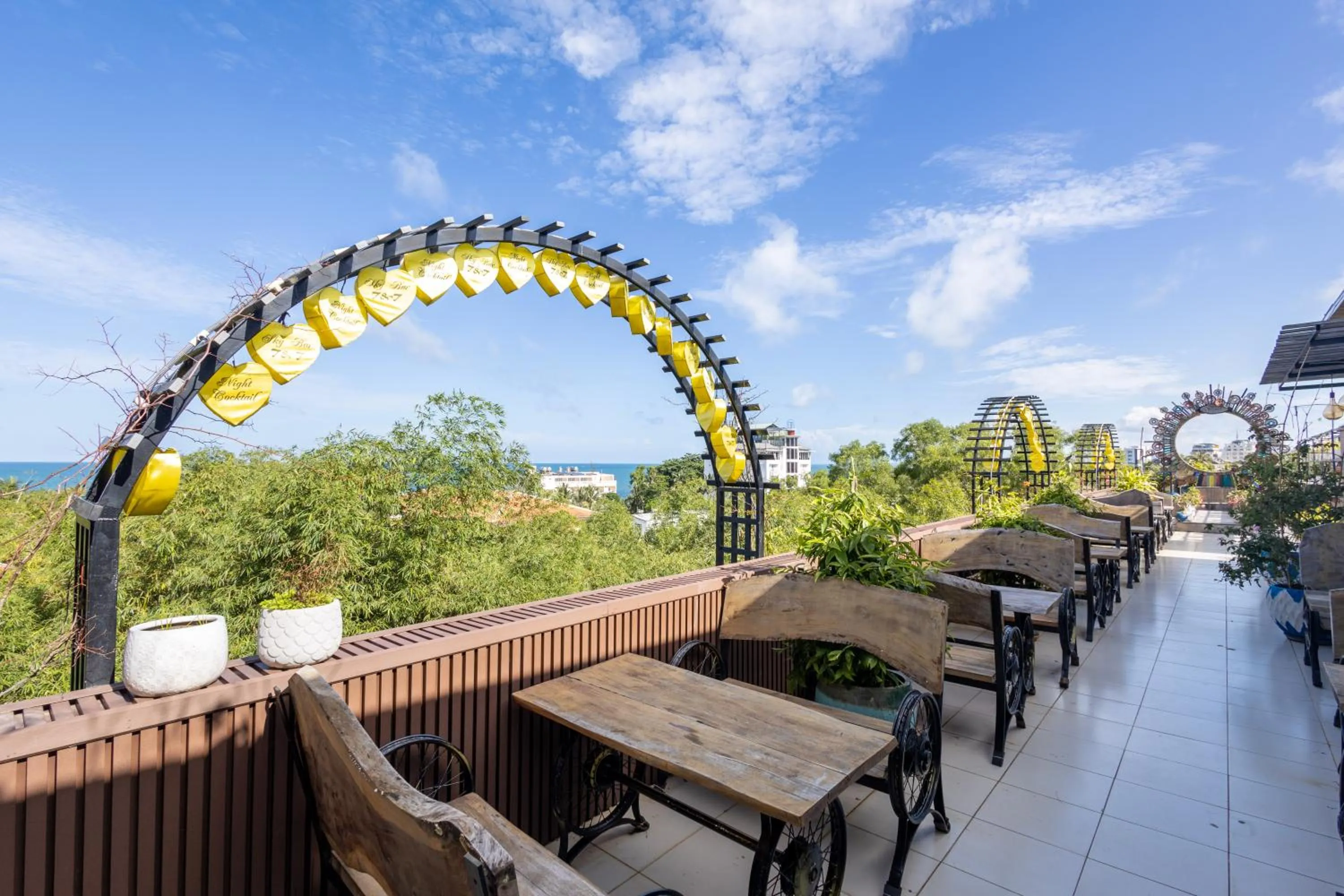 Seating area in T&T Resort and Spa Phu Quoc