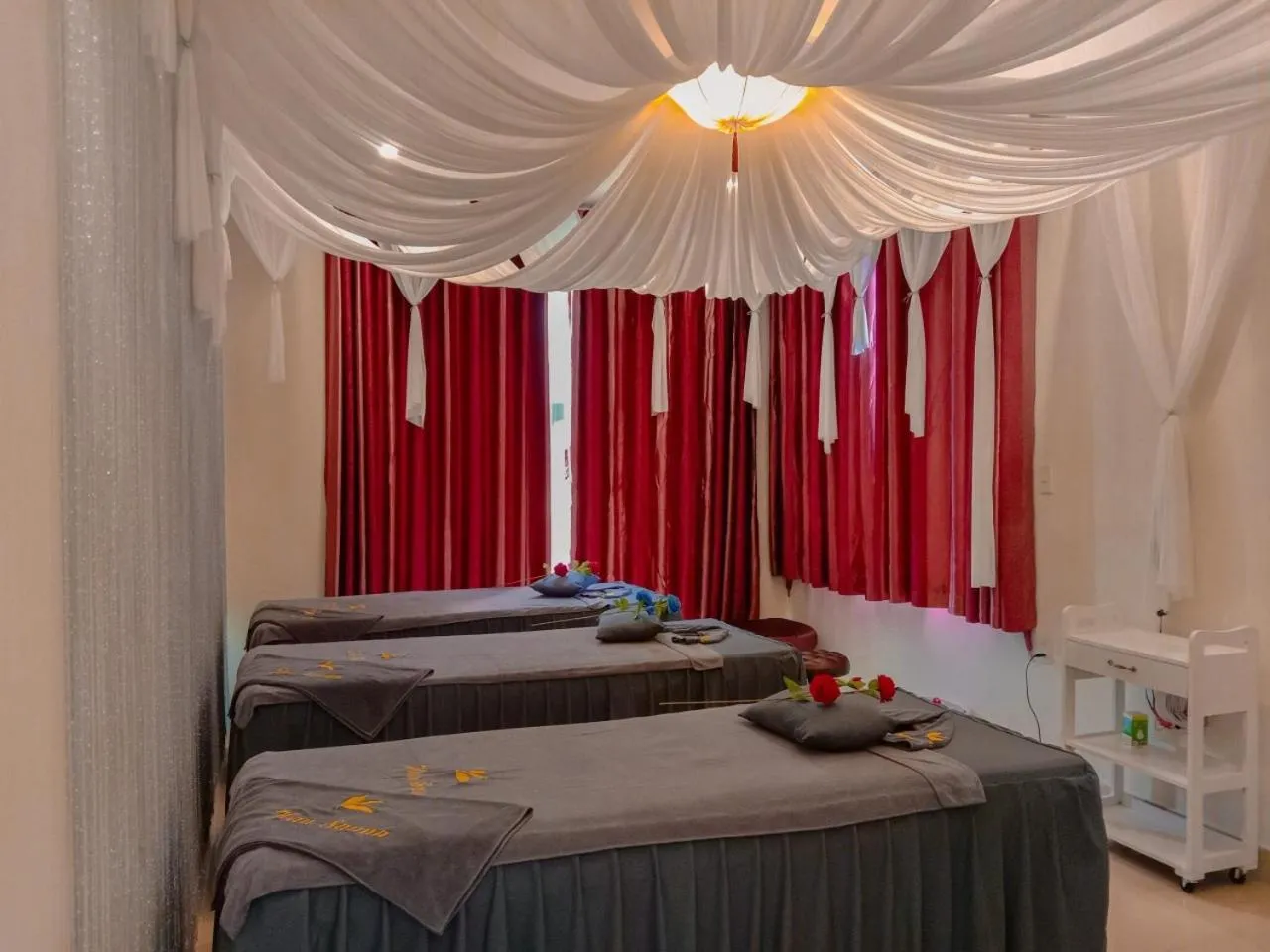 Spa and wellness centre/facilities, Bed in T&T Resort and Spa Phu Quoc