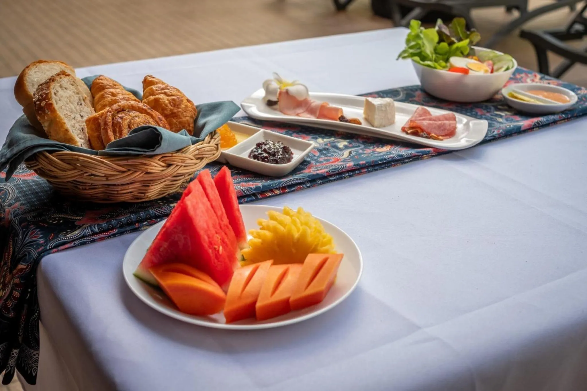 Breakfast in Coriacea Beachfront Boutique Phuket Resort