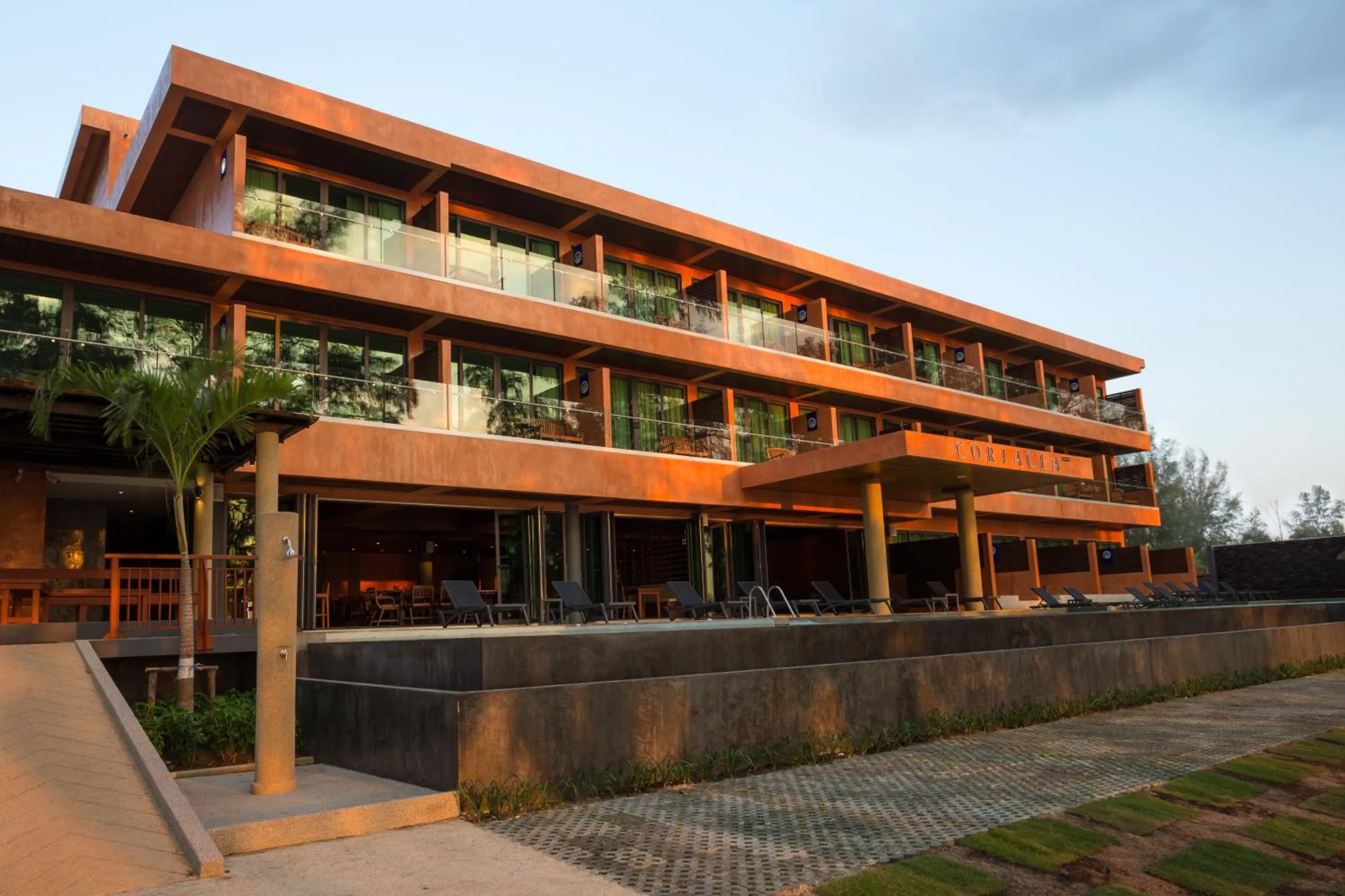 Property building in Coriacea Beachfront Boutique Phuket Resort