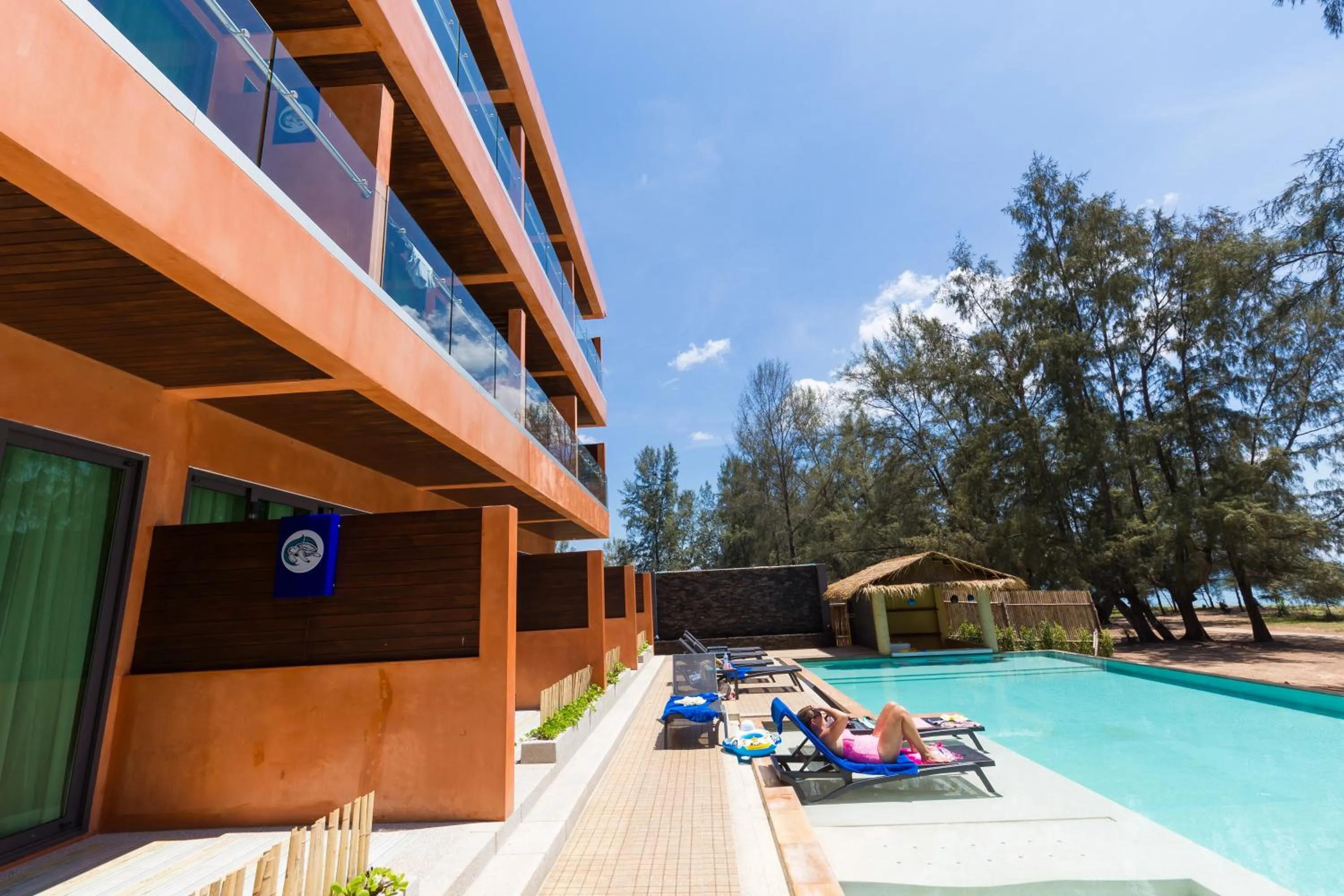 Swimming pool in Coriacea Beachfront Boutique Phuket Resort