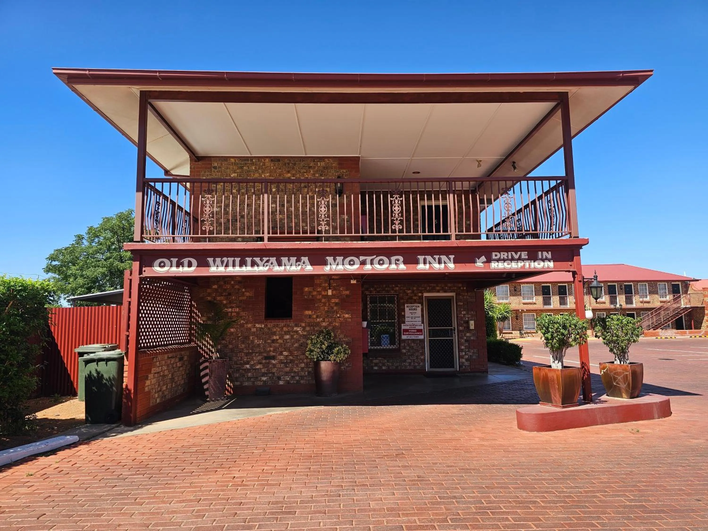 Property building in Old Willyama Motor Inn