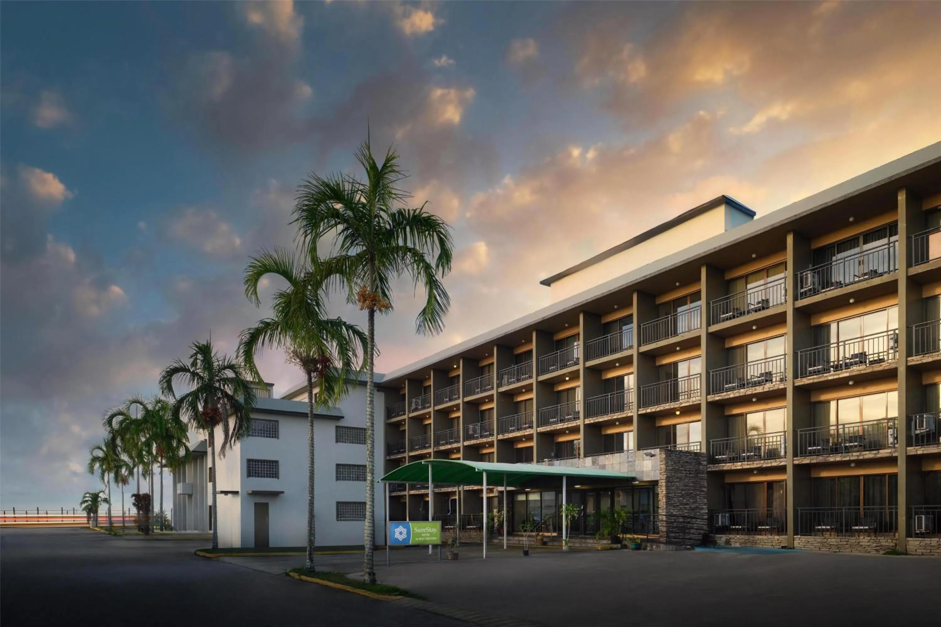 Property building in SureStay by Best Western Guam Airport