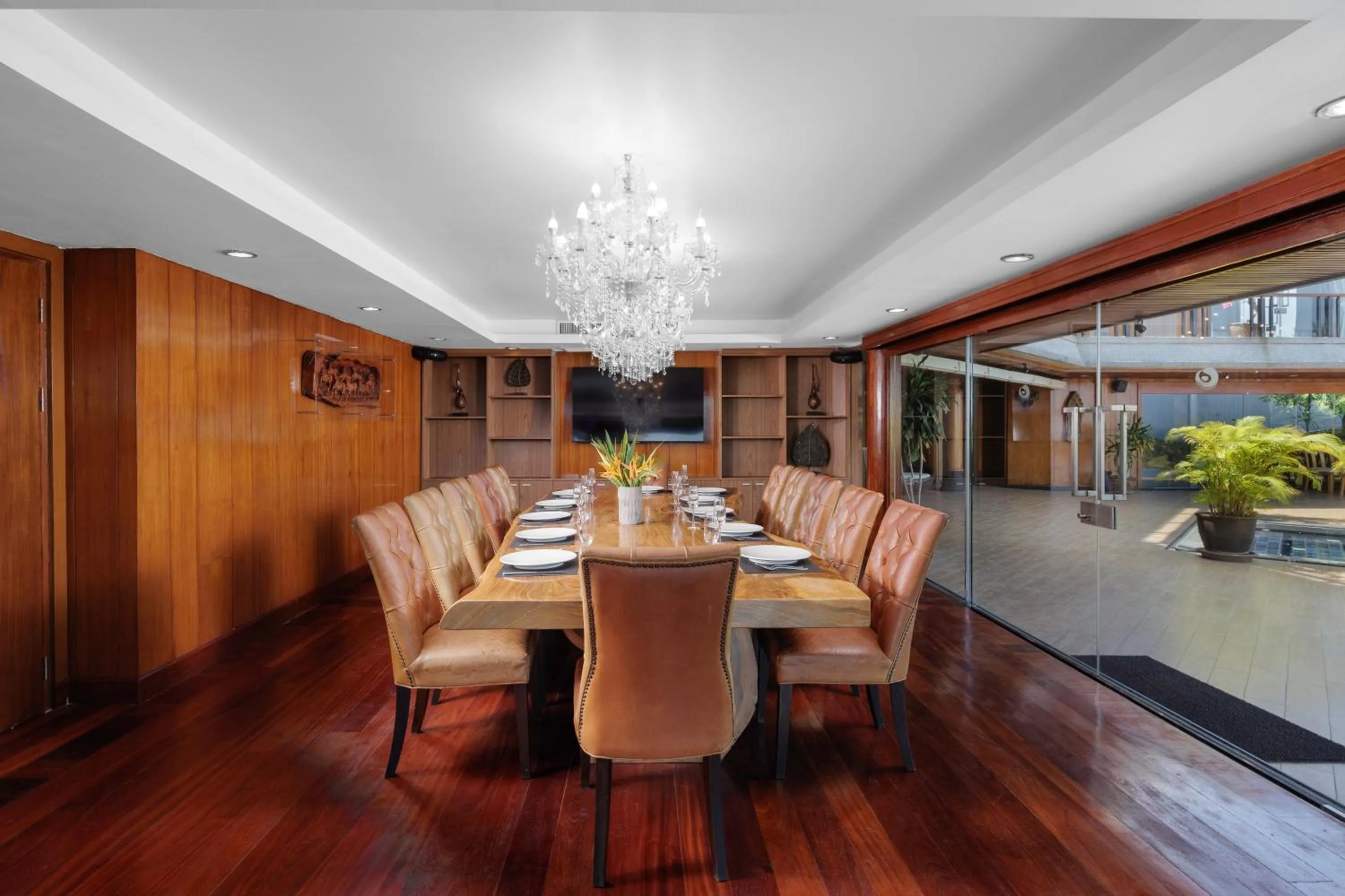 Dining area in Luxury 4 pool Seaview 6 bedroom Villa on Surin Hill