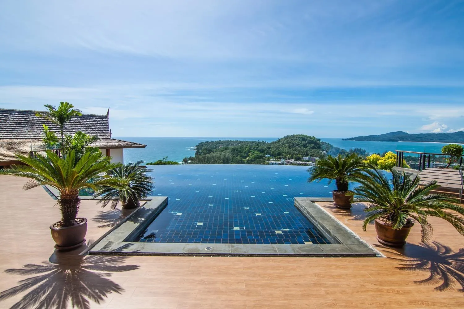 Natural landscape in Luxury 4 pool Seaview 6 bedroom Villa on Surin Hill