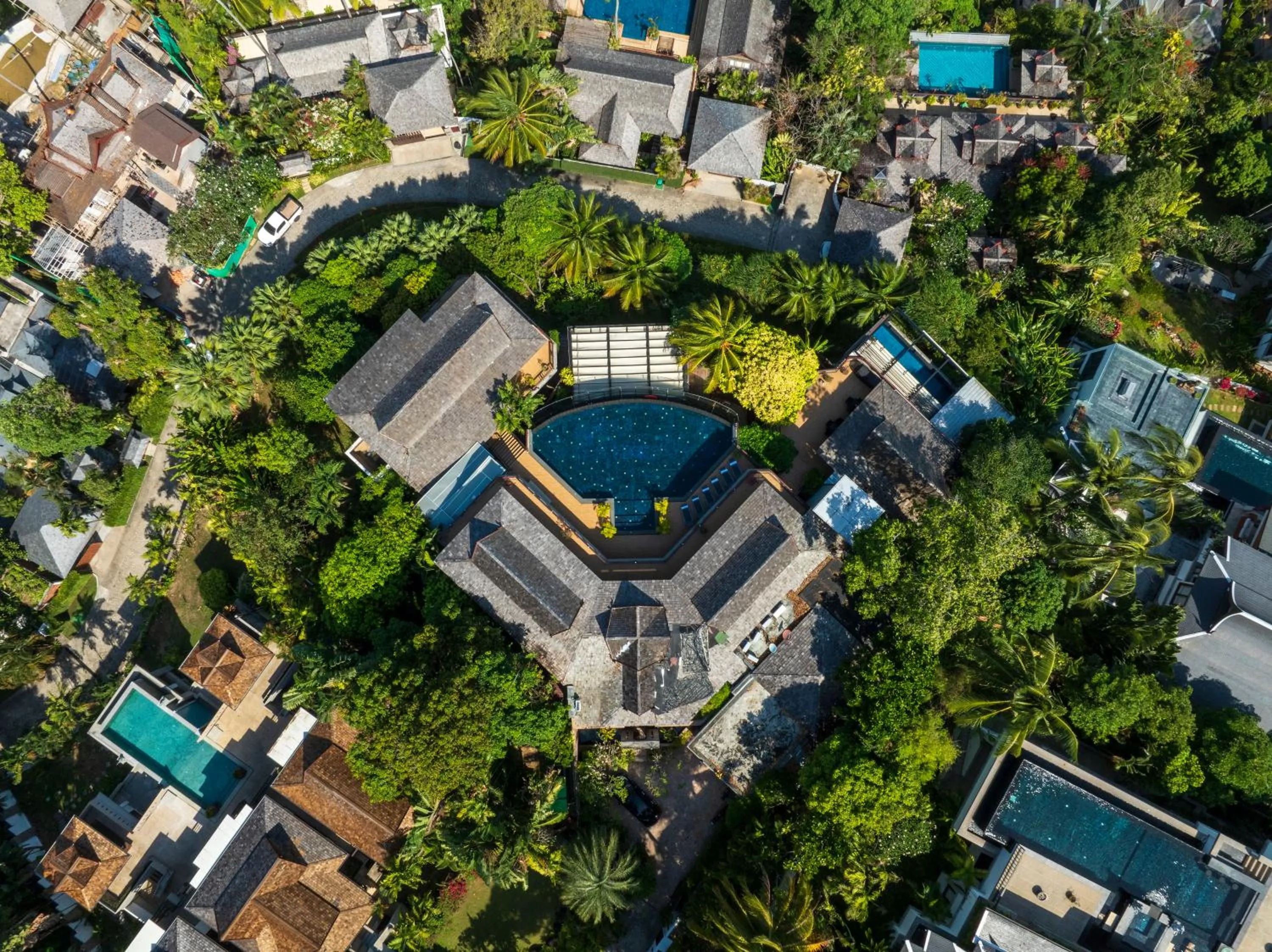 Property building in Luxury 4 pool Seaview 6 bedroom Villa on Surin Hill