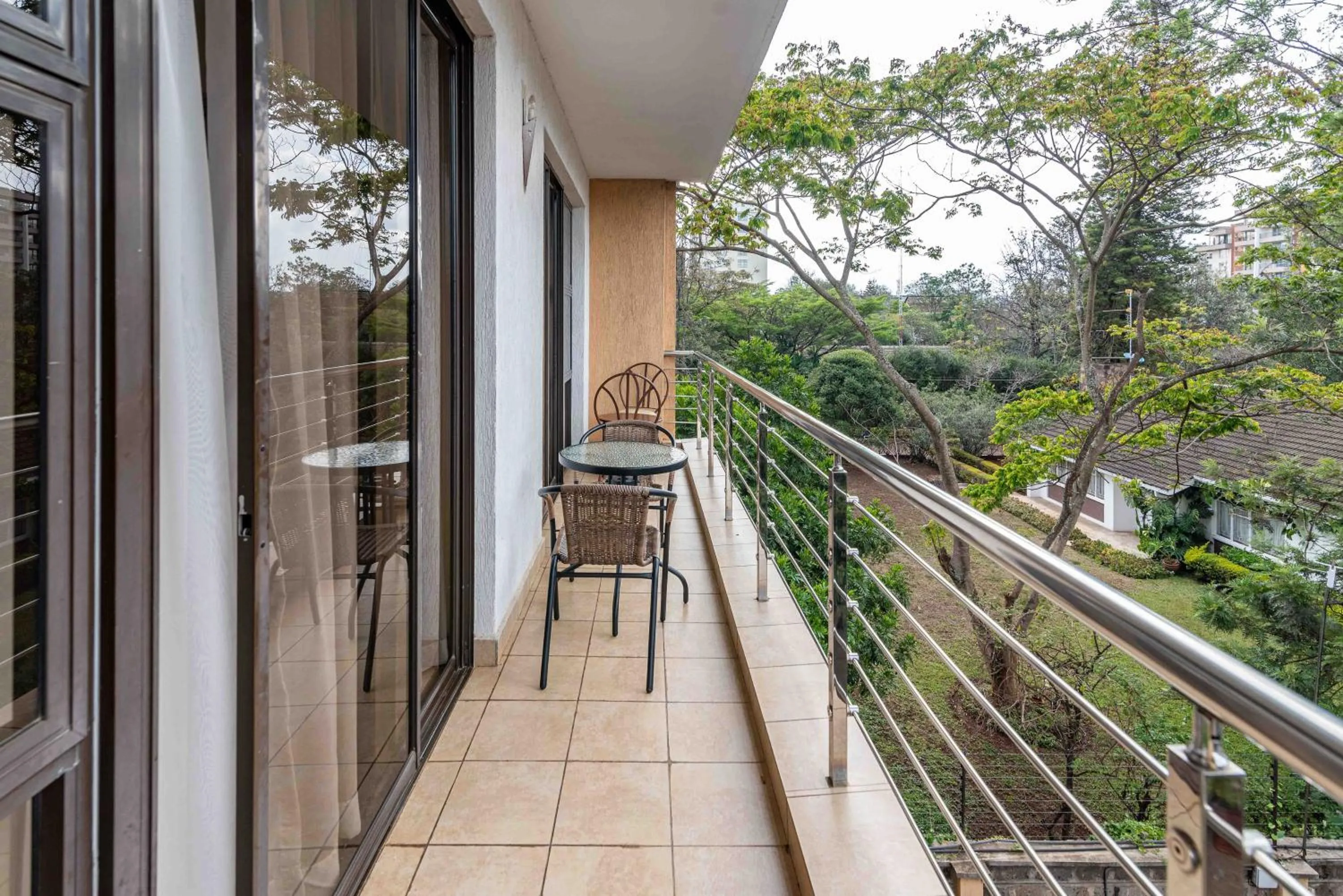 Balcony/Terrace in Lenana Suites