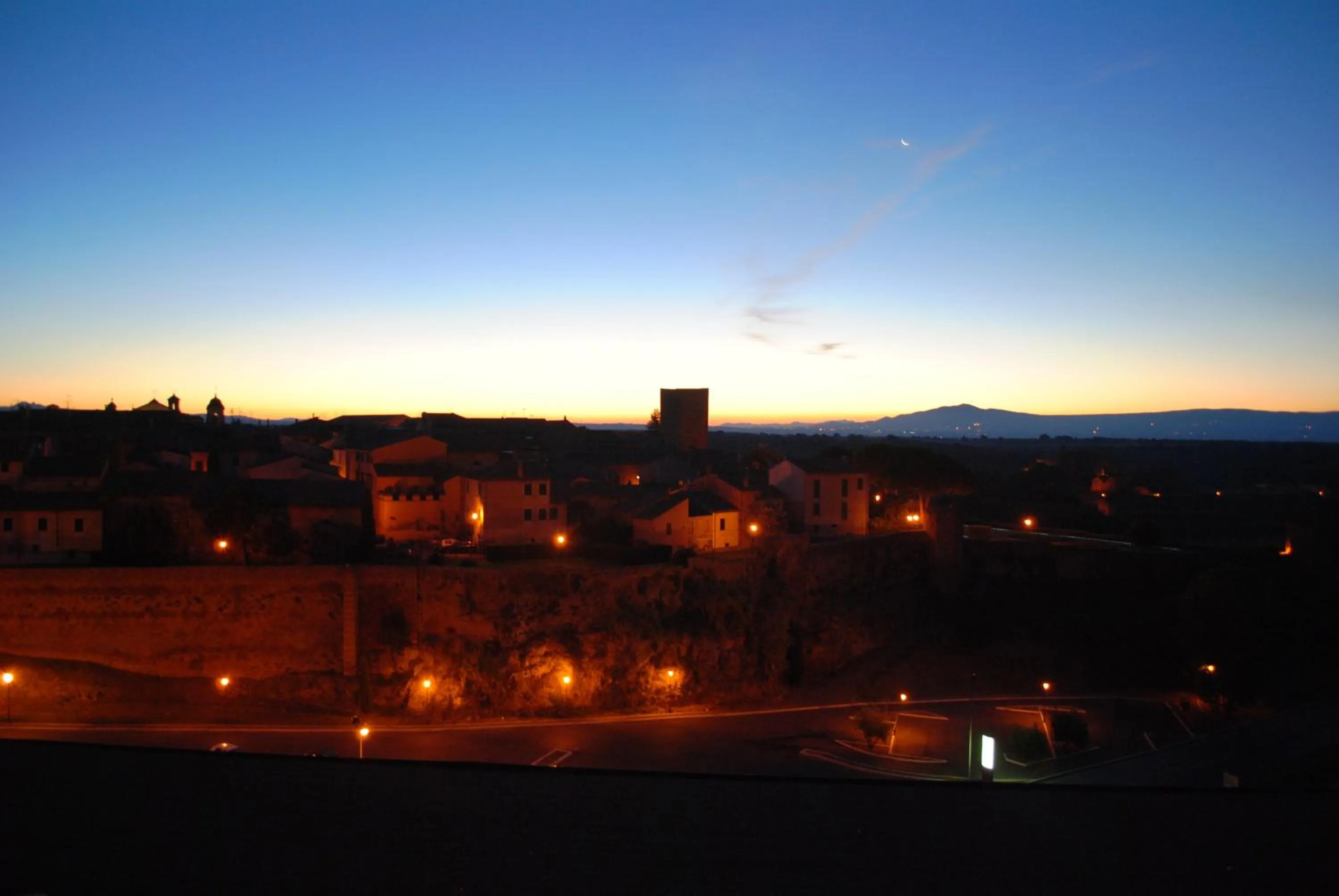 Balcony/Terrace in Hotel Tuscania Panoramico